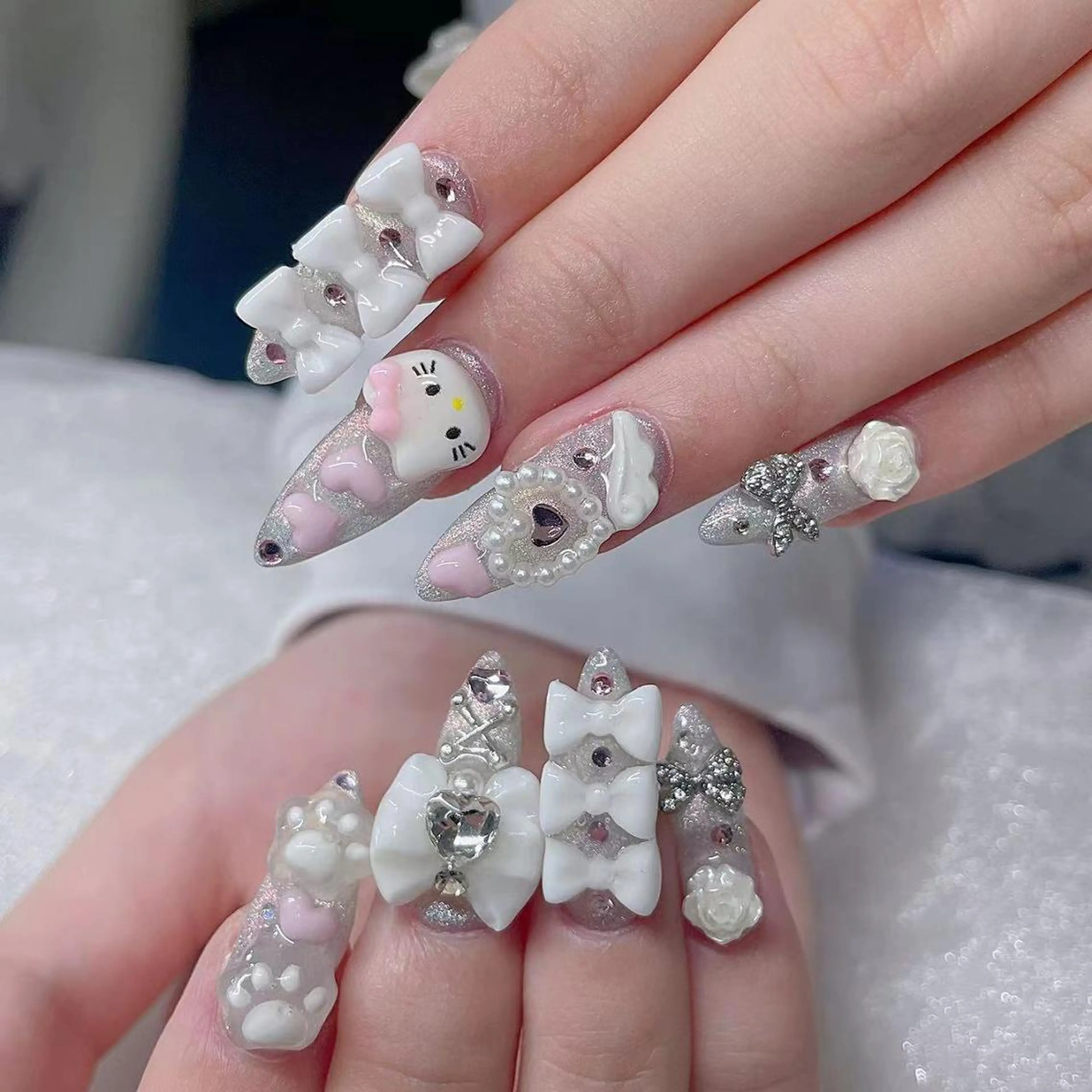 ネイル ハンドネイル Queens マオのネイルデザイン