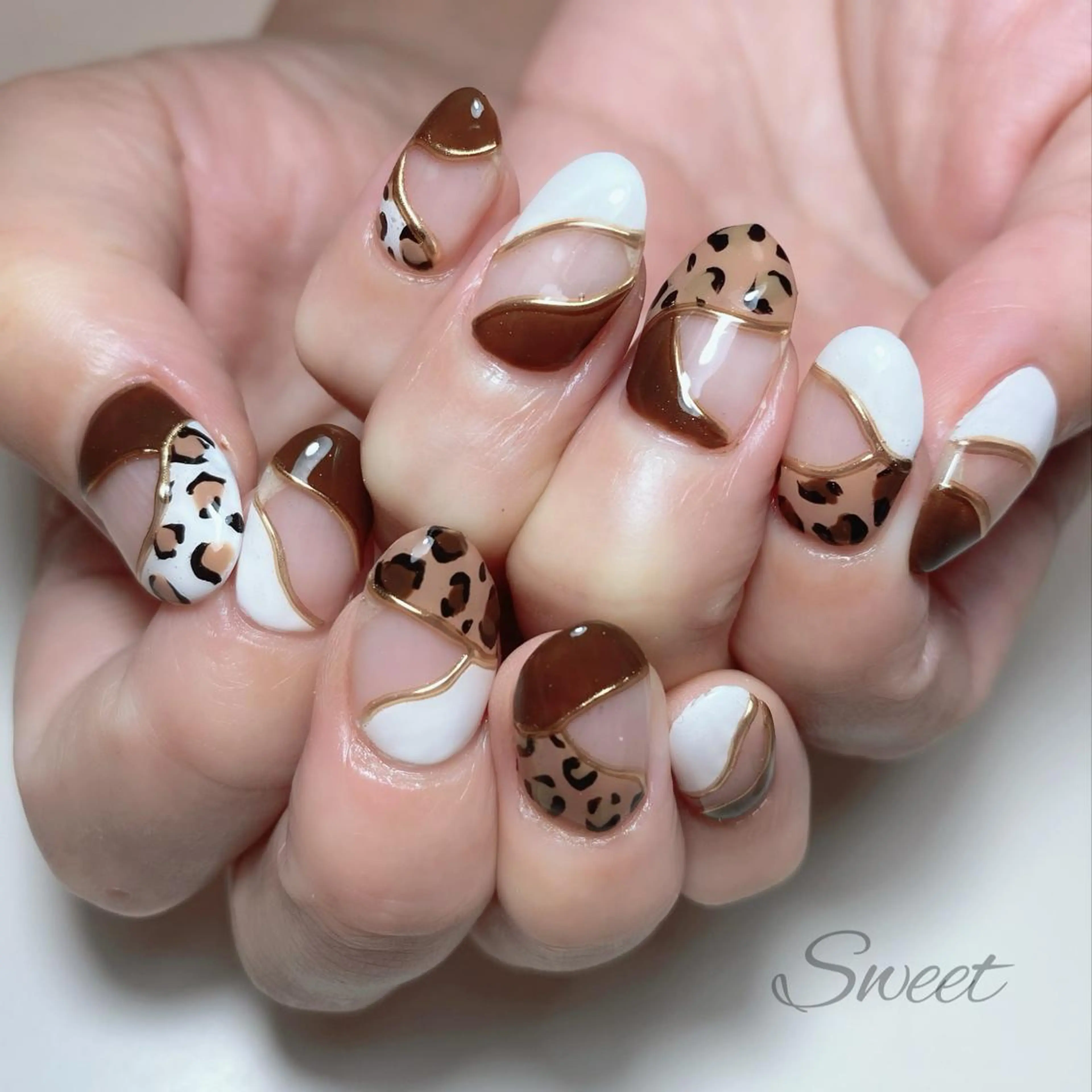 ネイル ハンドネイル sweet 仲野陽子のネイルデザイン