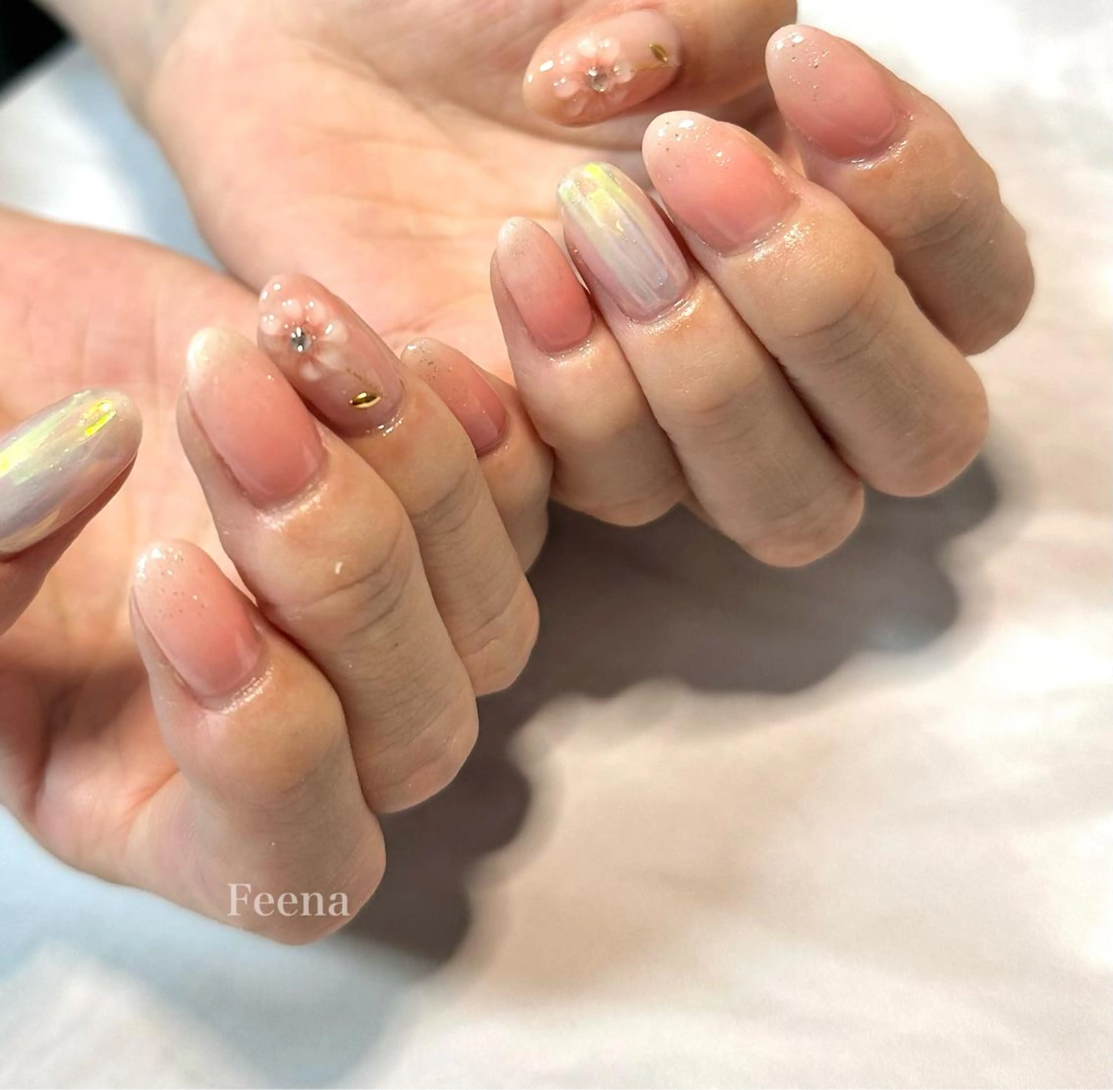 ネイル amu nail. RINAのネイルデザイン