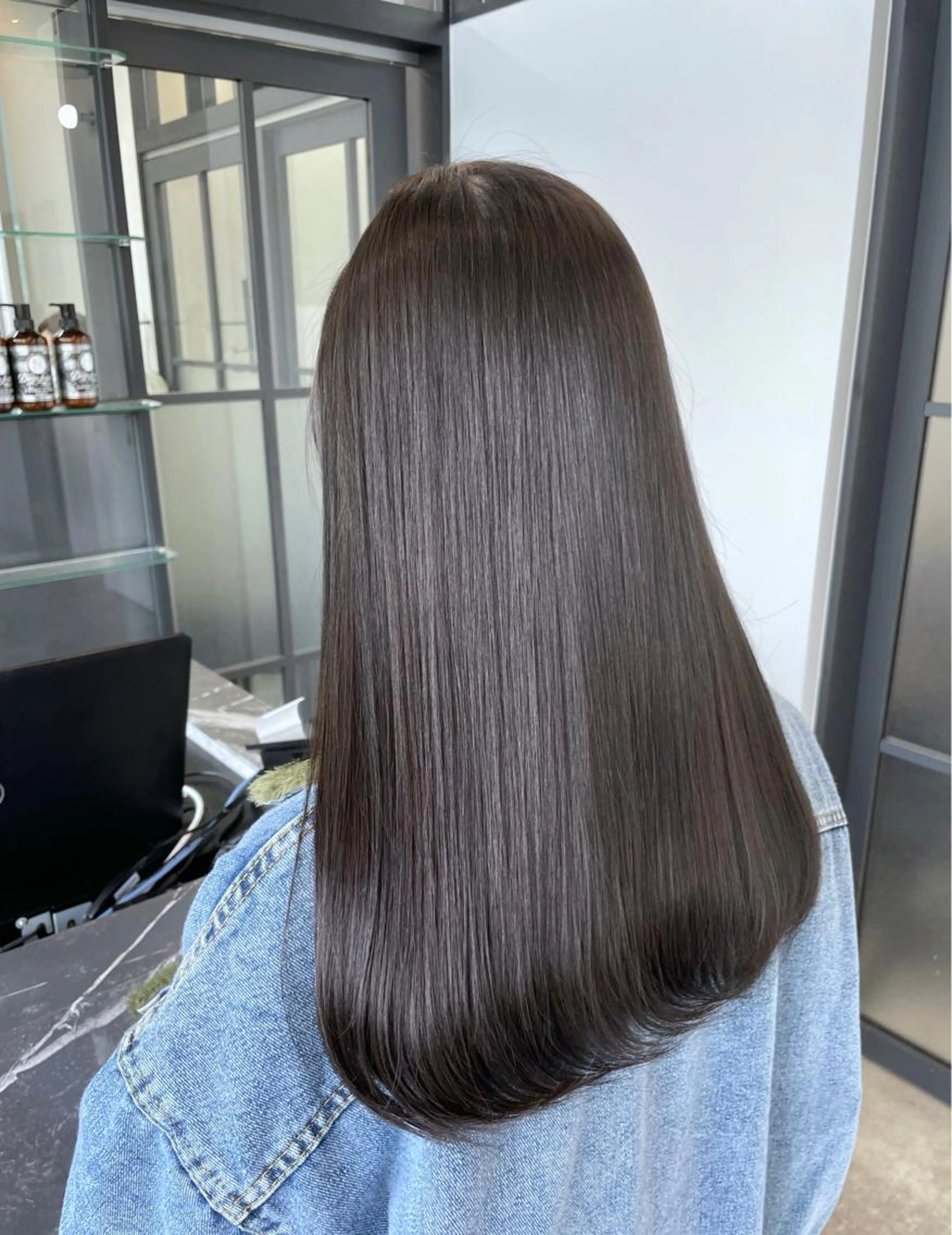 【透明感・高発色】ブリーチなしダブルカラー＋トリートメント＋spaシャンプーの写真