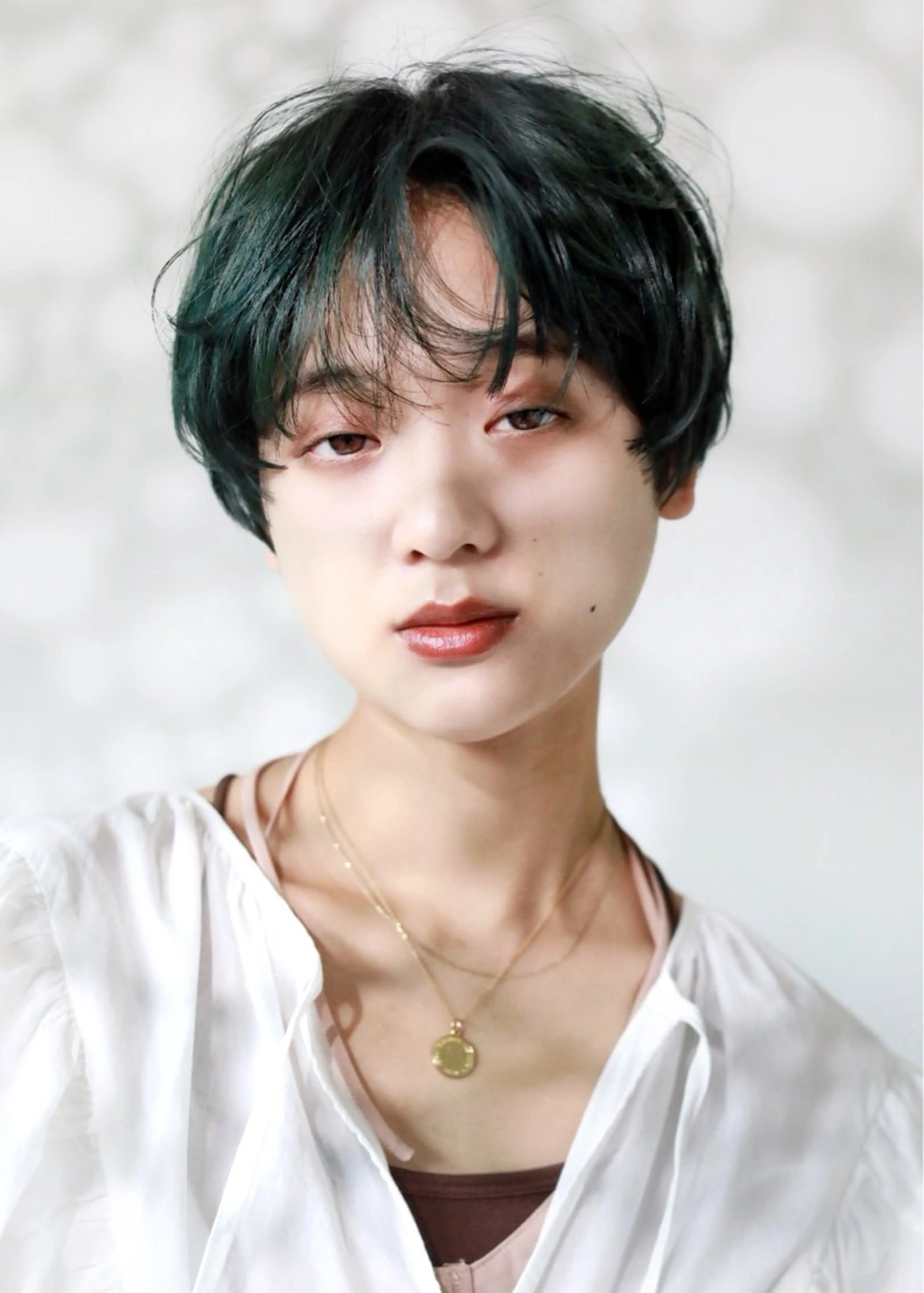 ショート カラー オリーブカラー カット ヘアカラー パーマ /レイヤー 榛地渉馬 /矢場町のヘアスタイル