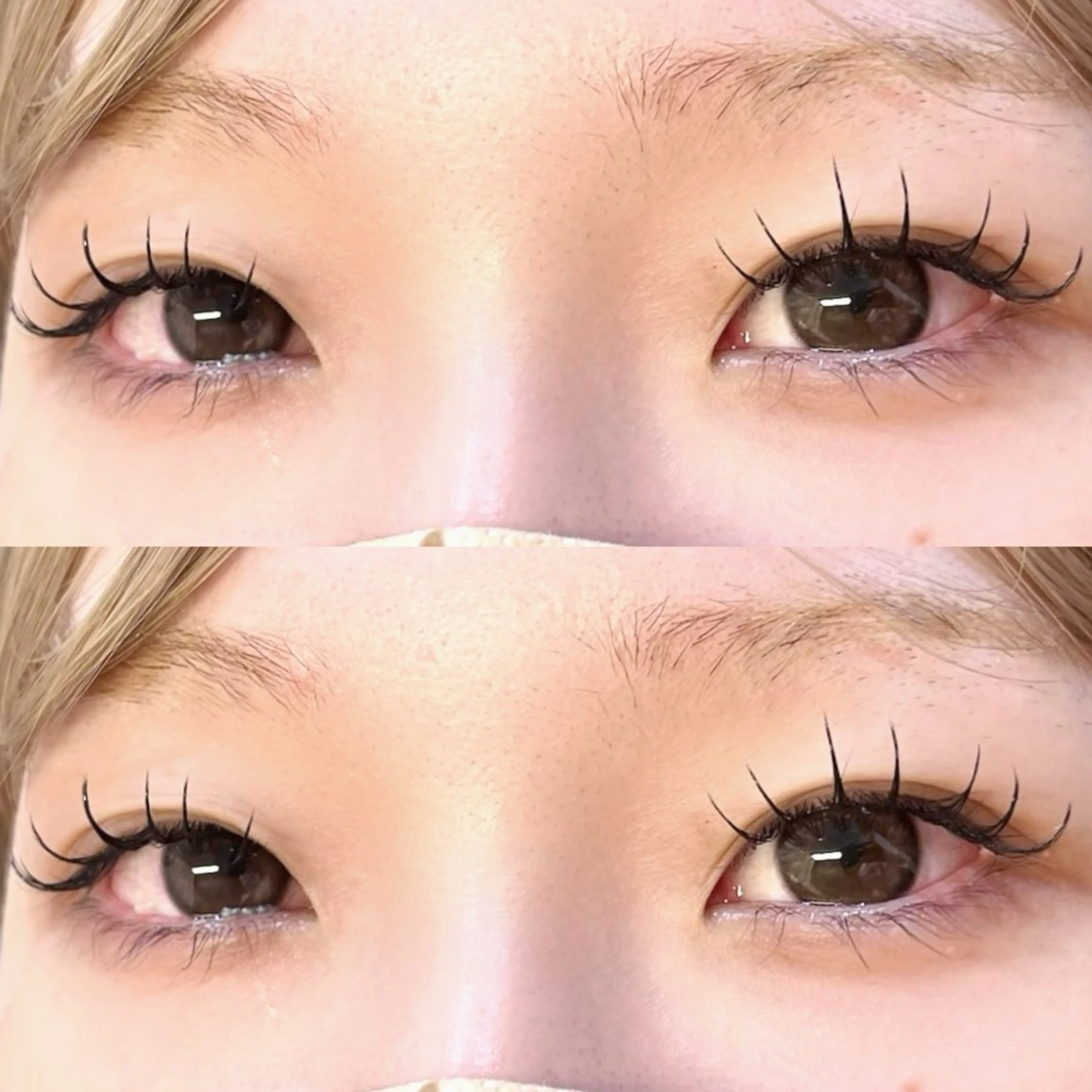 マツエク・マツパ Dカール フラットラッシュ マツエク ANEW 目黒 ハルカ🦢🫧のマツエク・マツパデザイン