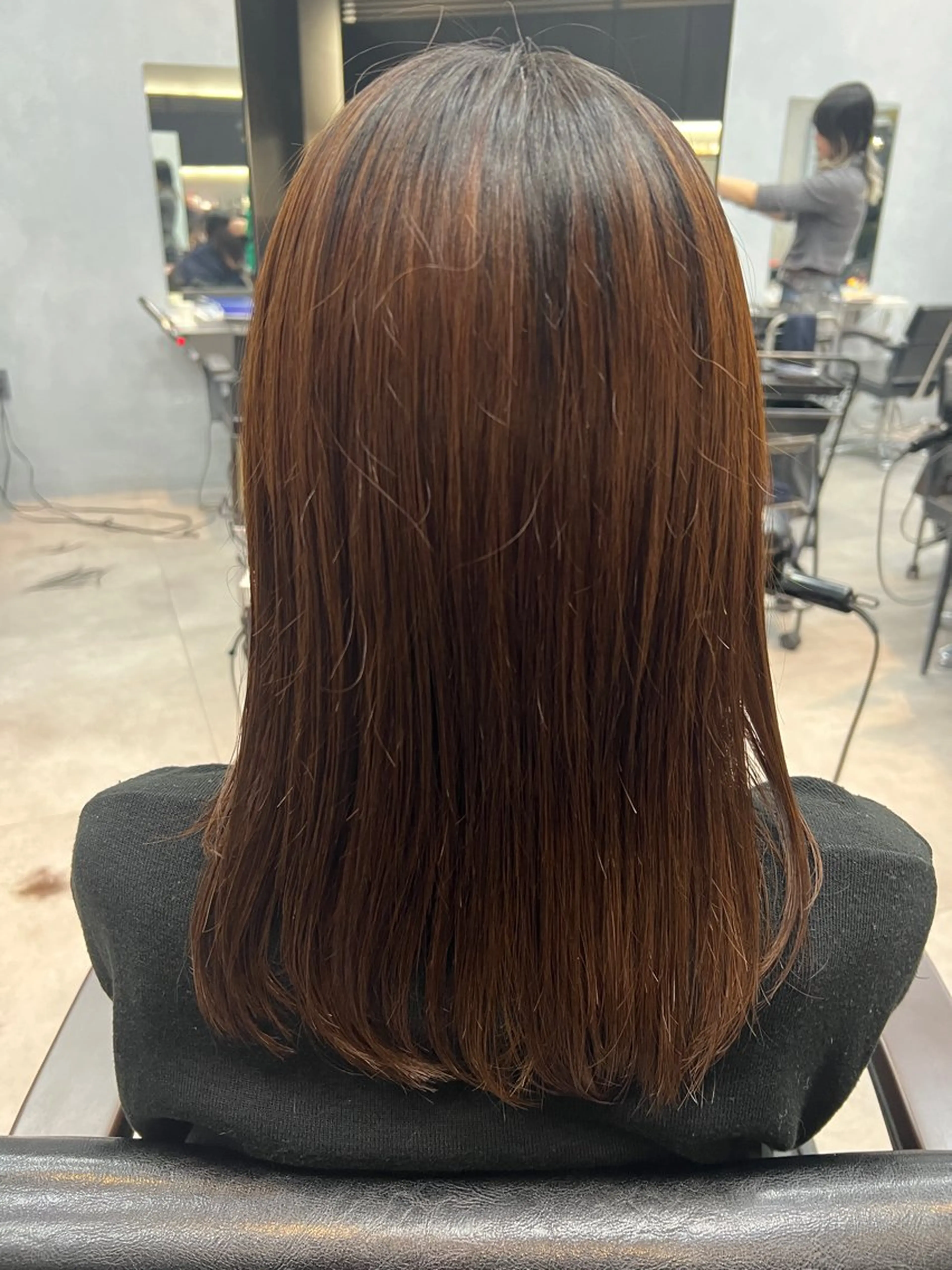 ミディアム レイヤーカット 🐬rara 🐬のヘアスタイル