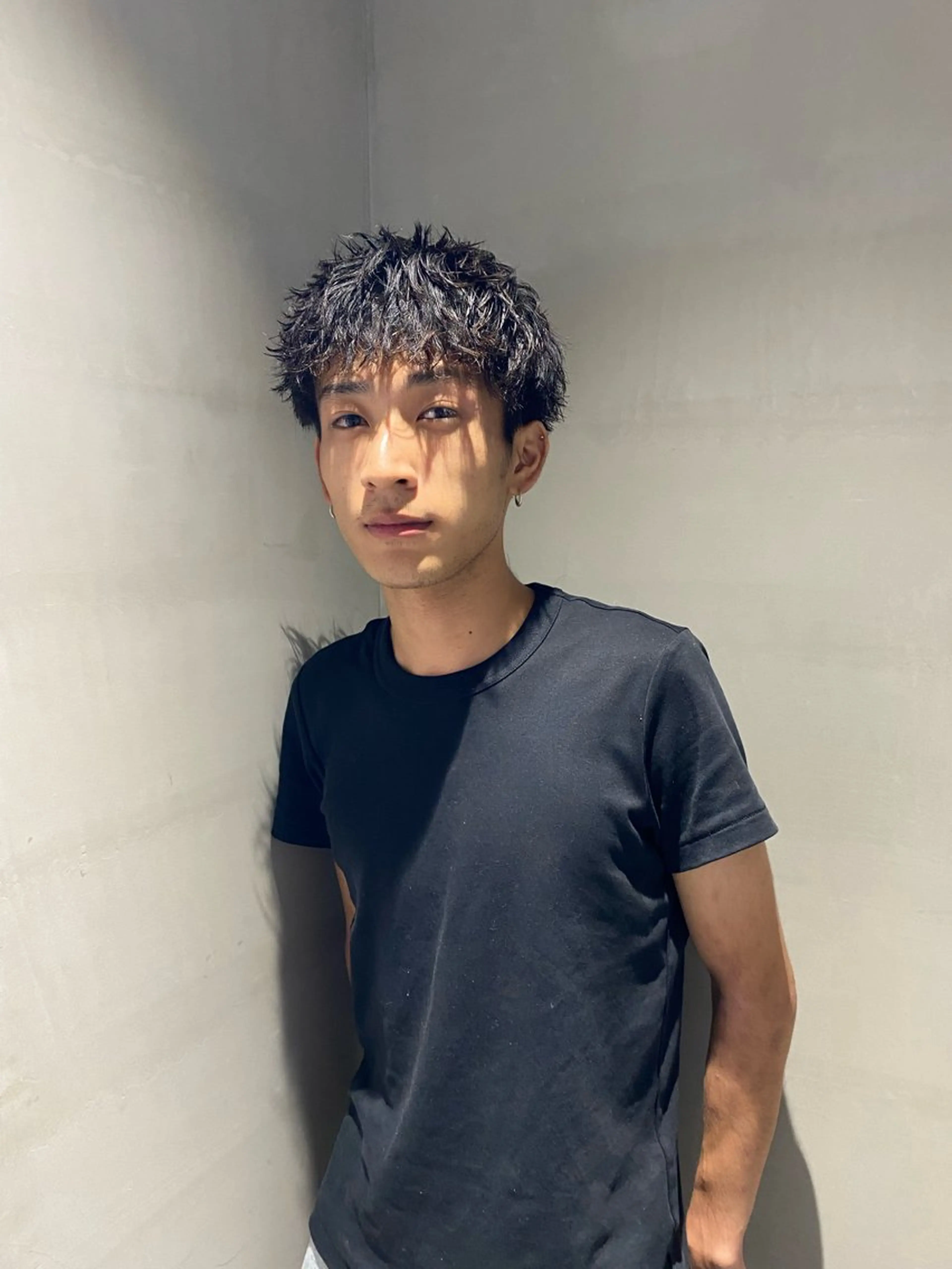 ショート パーマ メンズ fifth天神大名メンズサロン(フィフス)所属・fifth天神パーマ 特化/大田宗一朗のヘアスタイル