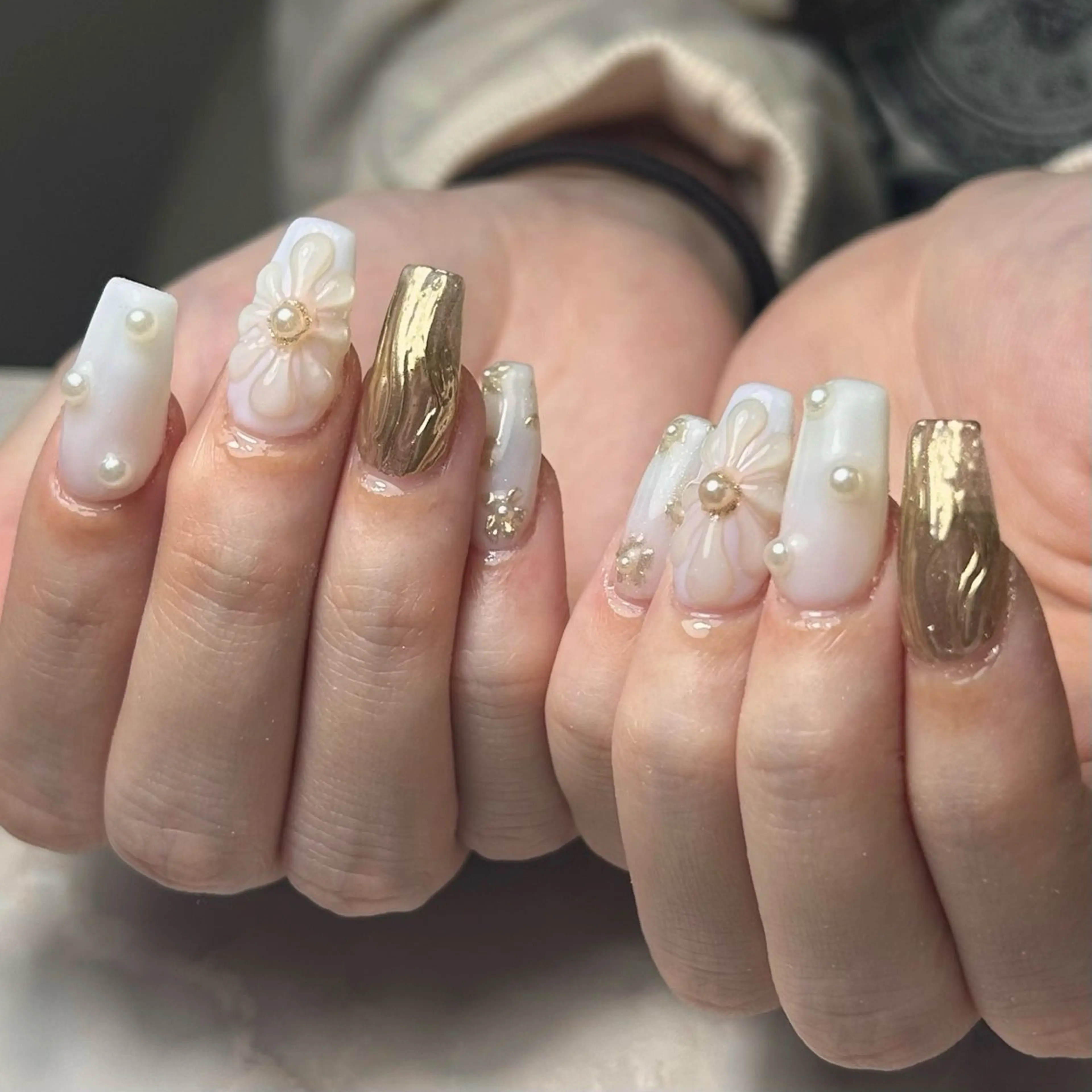 持ち込みシンプルデザインレッスンモデル様の写真