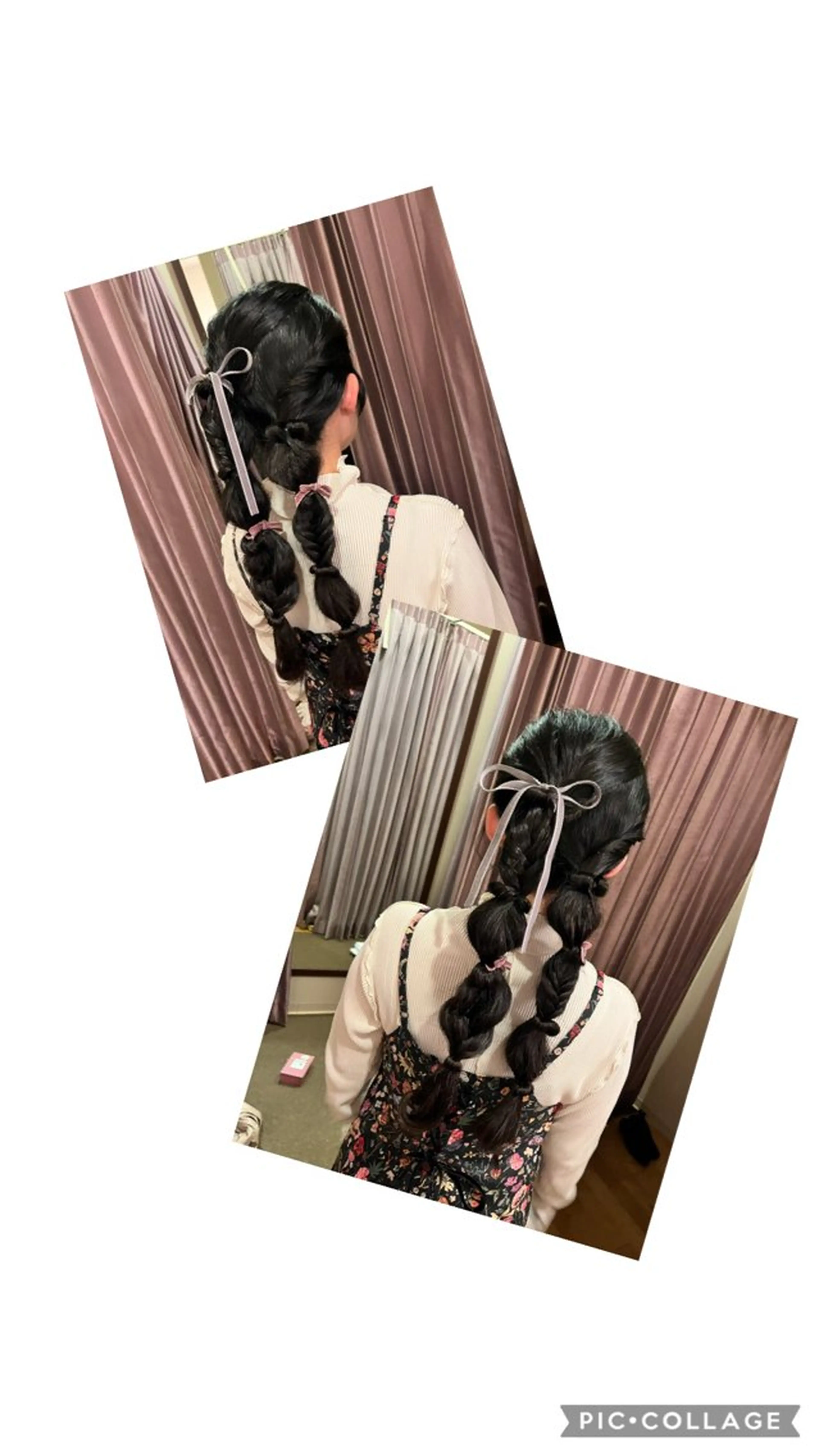 ヘアーセットの写真