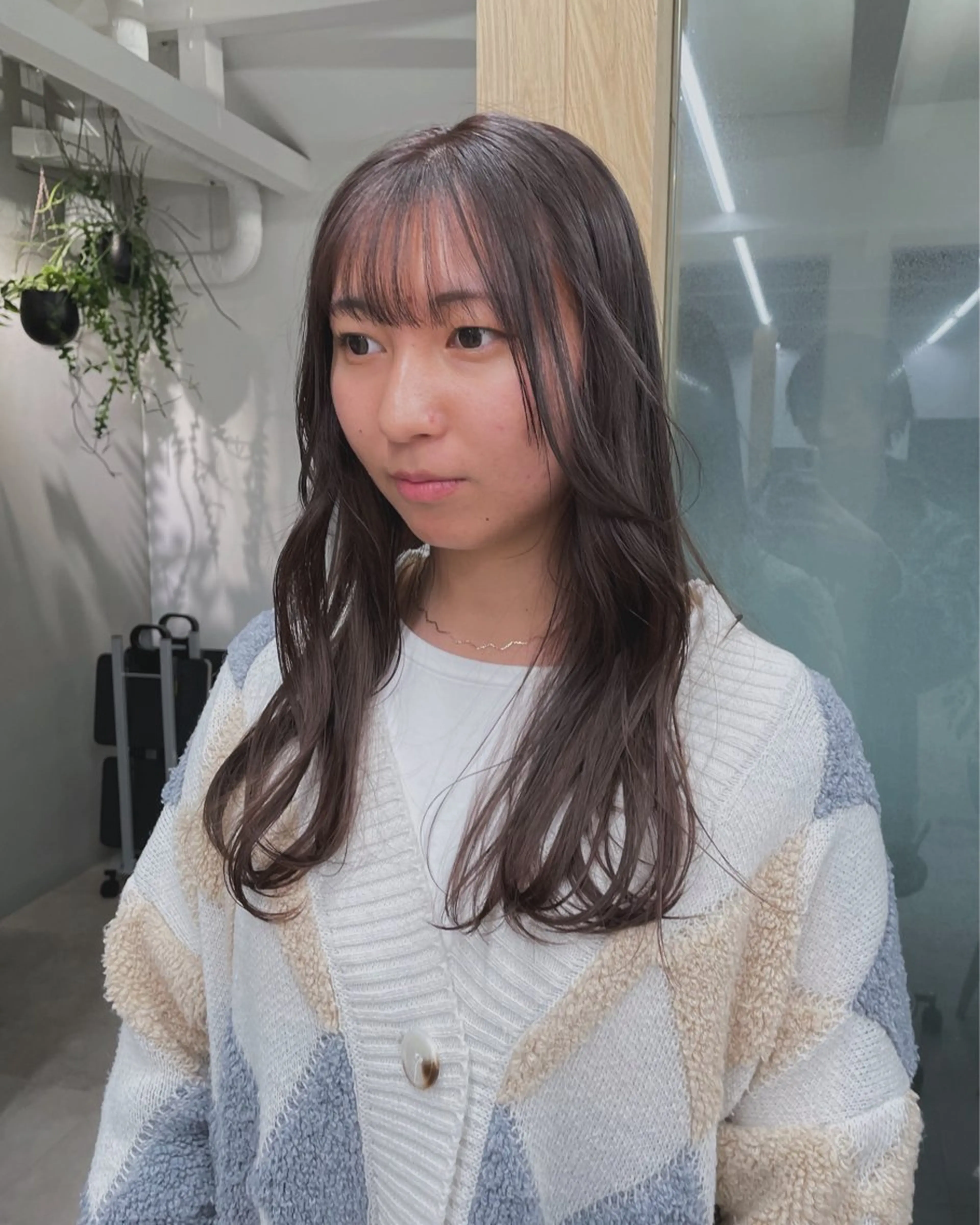 ロング カラー ヘアカラー トリートメント ケアパーマ/ケアブリ ーチdaisukeのヘアスタイル