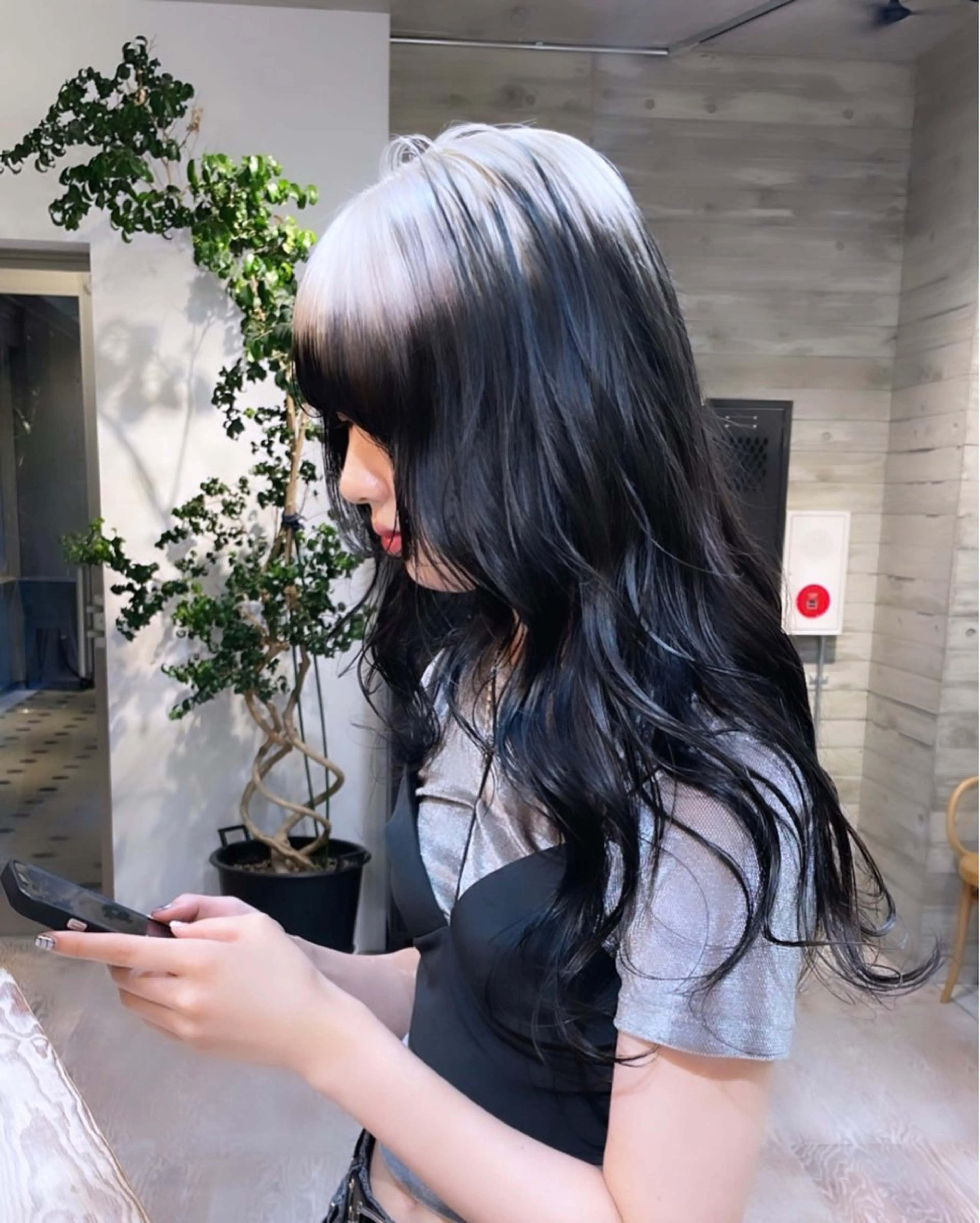 ロング カラー ヘアアレンジ メンズ 抜きっぱなしブロンド ササキカズマのヘアスタイル
