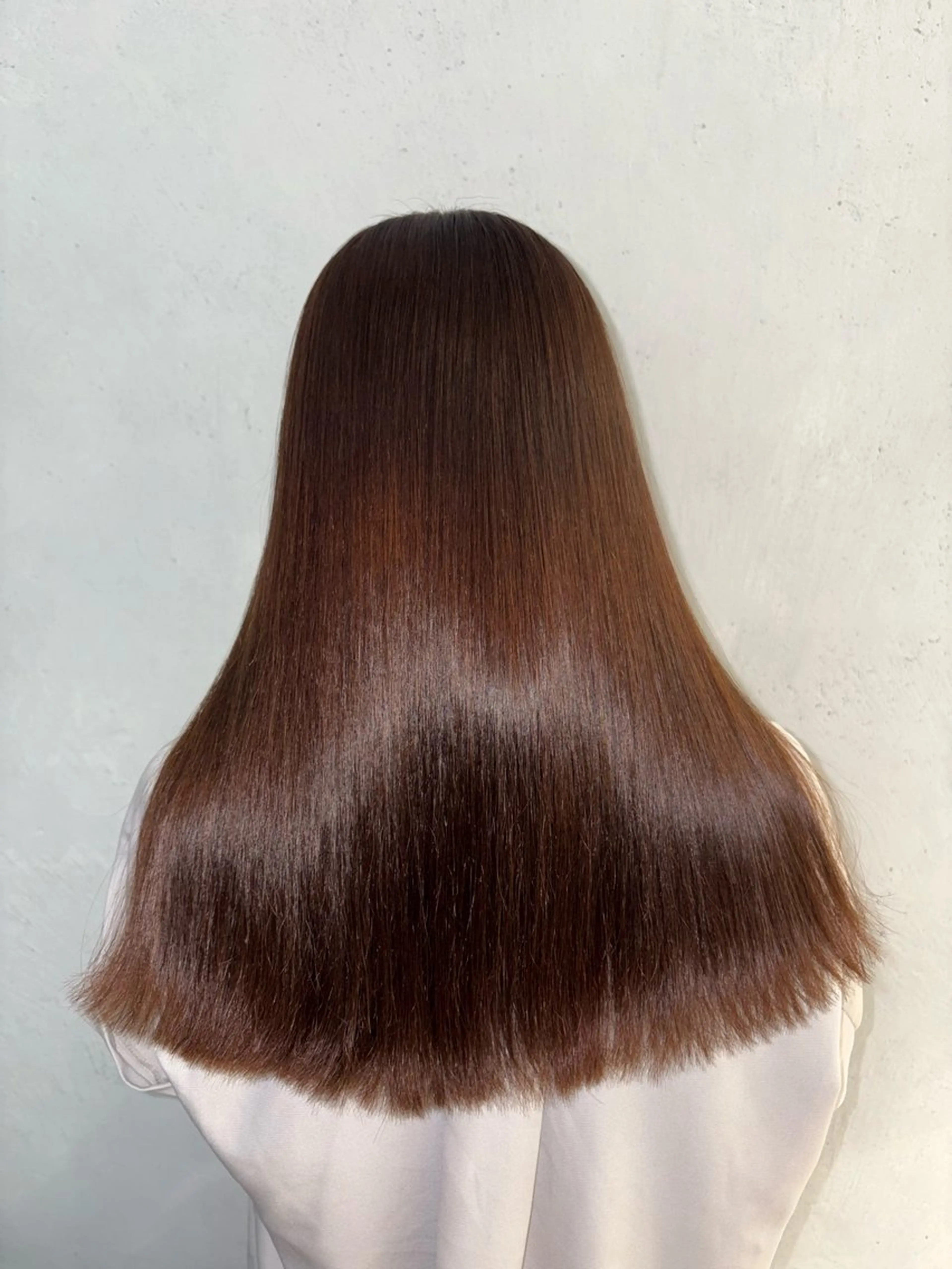 ロング 縮毛矯正 トリートメント 吉武 茂暉のヘアスタイル