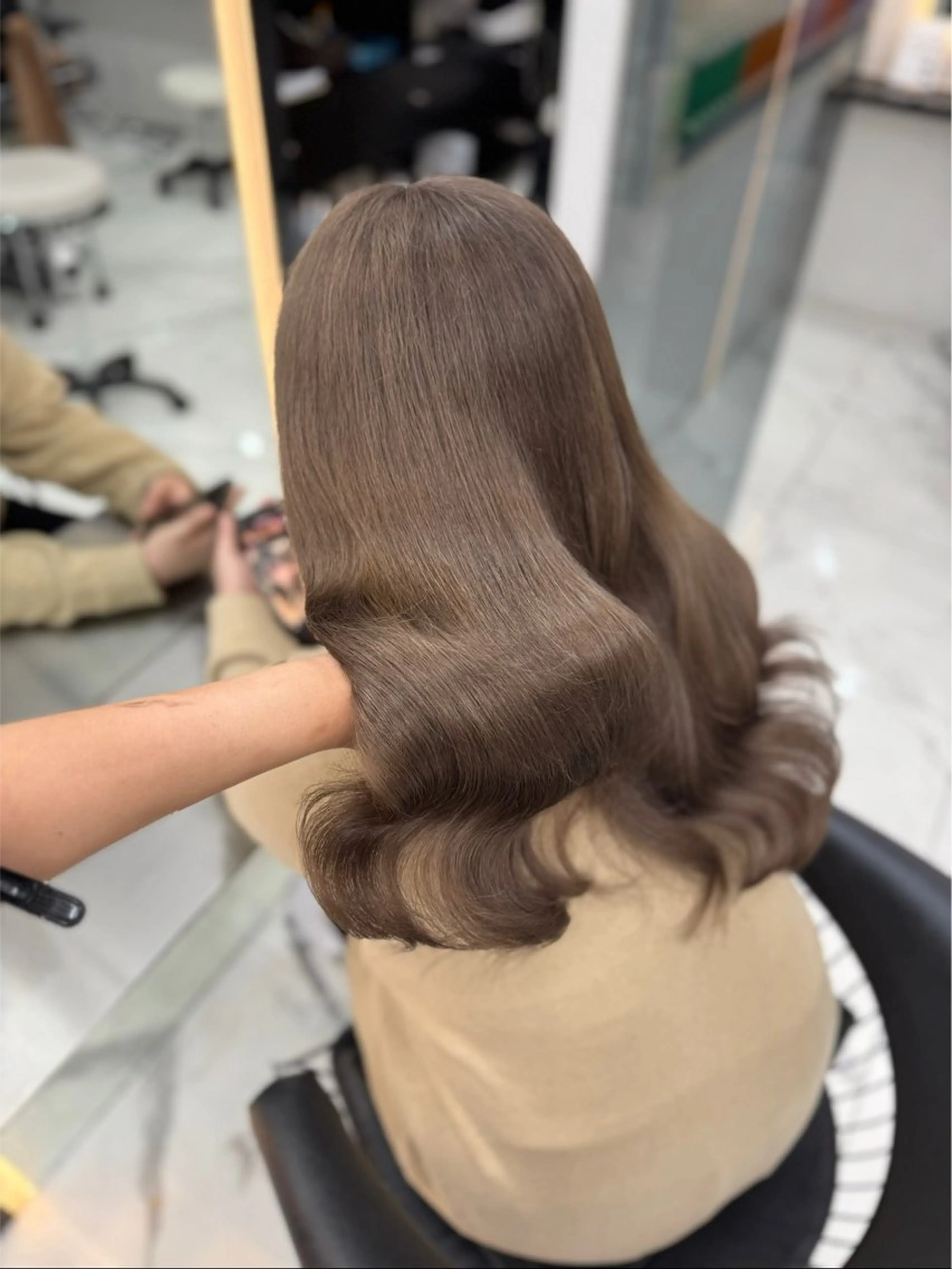 カラー lapis 渋谷本店 きりかのヘアスタイル