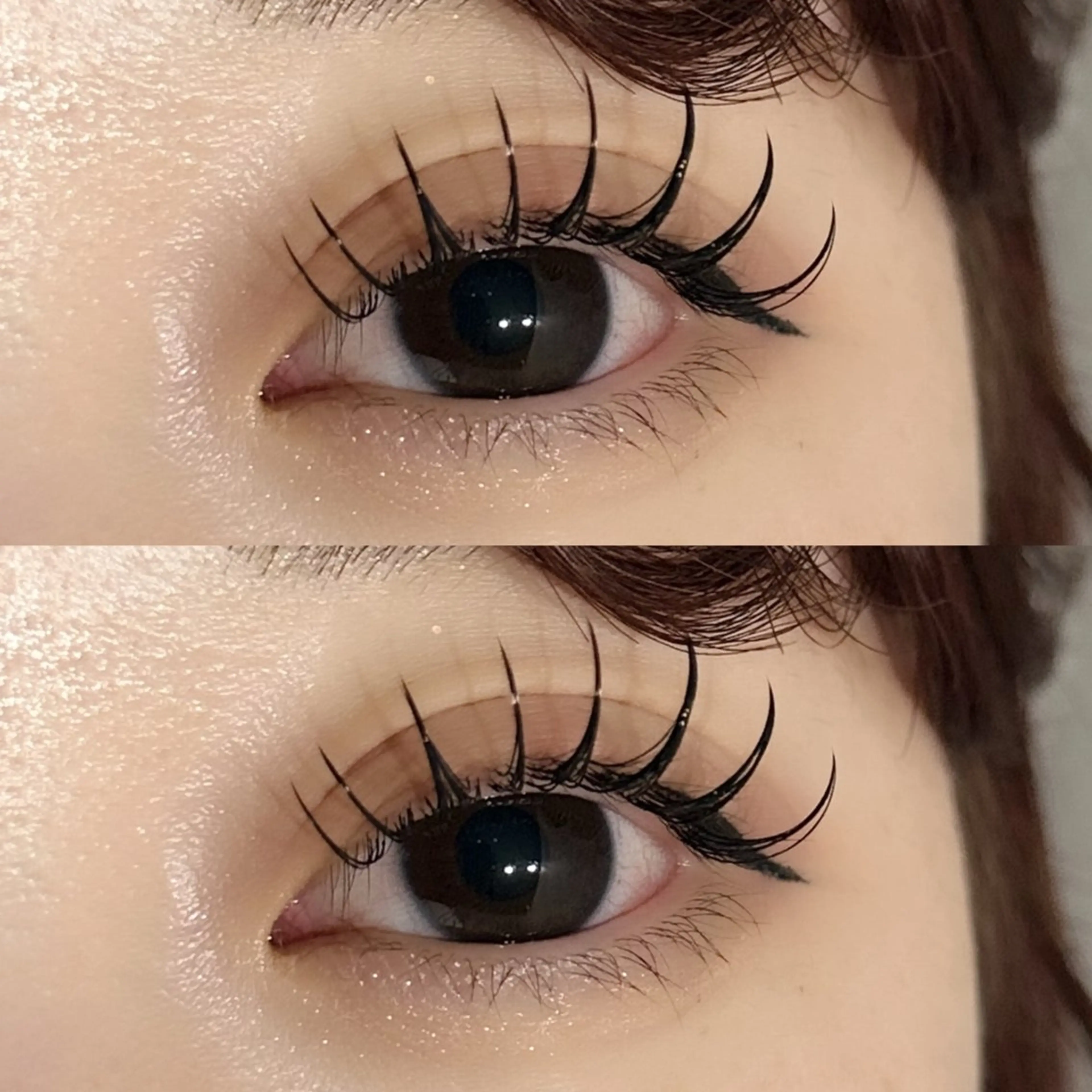 【束感まつげに👁💞】フラットラッシュ140本まで➕コーティング付✦.* ⚠オフありの場合はオフ代別途の写真