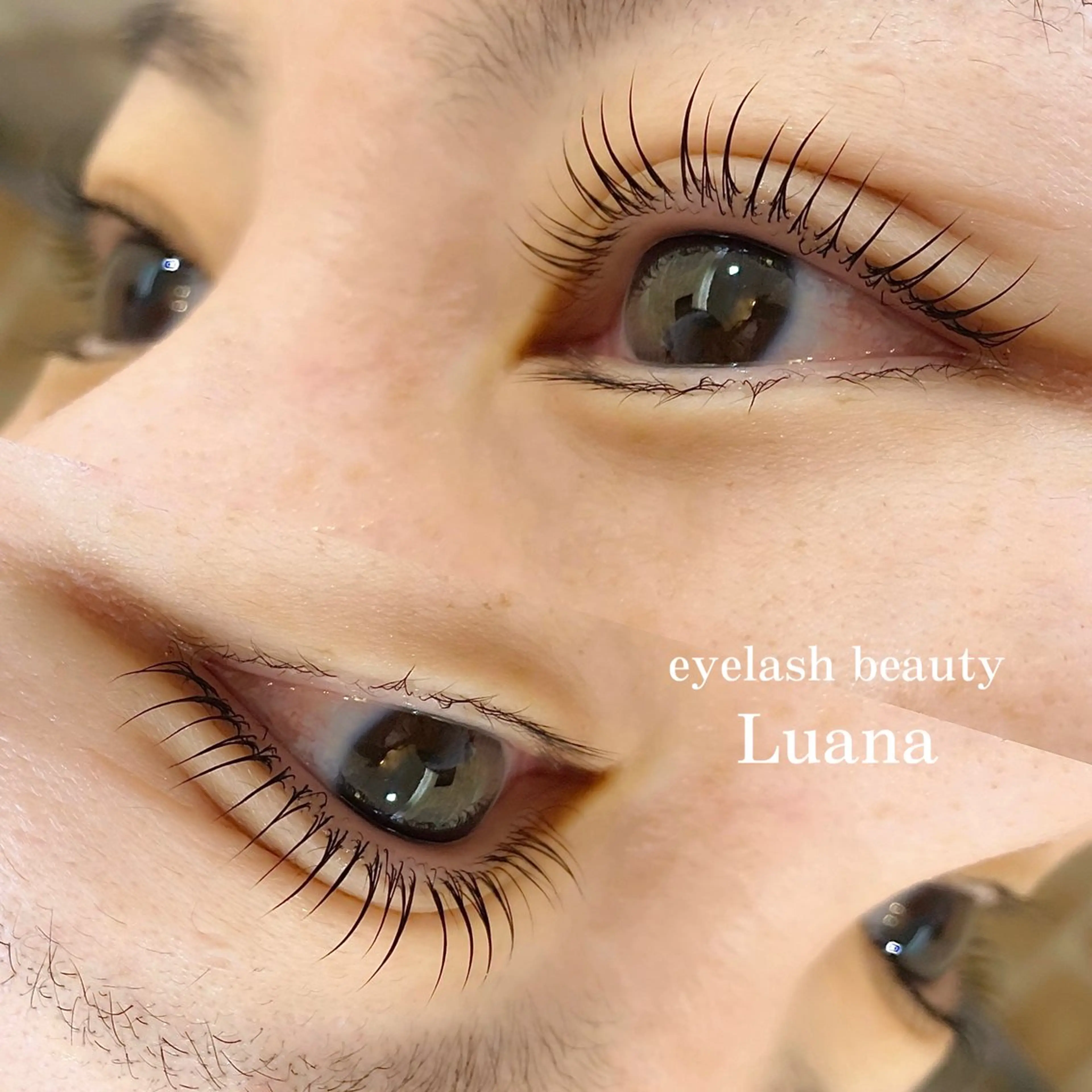 マツエク・マツパ 束感まつ毛 一重×まつ毛パーマ eyelash beauty Luana所属・🌺Luana🐬 yukariのマツエク・マツパデザイン