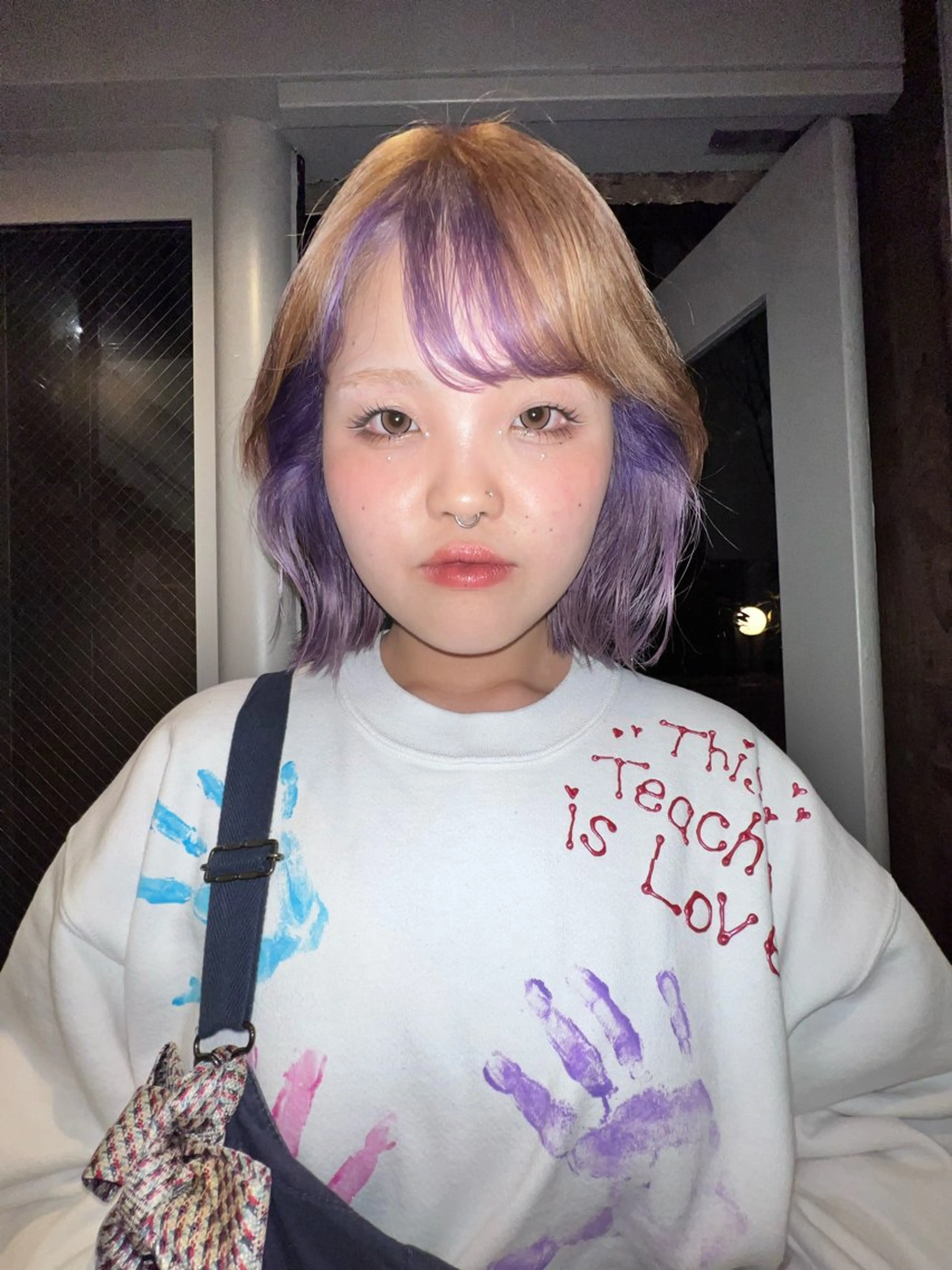 ショート カラー カット ヘアカラー haco＋所属・圧倒的デザイン力 店長🎨RENAのヘアスタイル