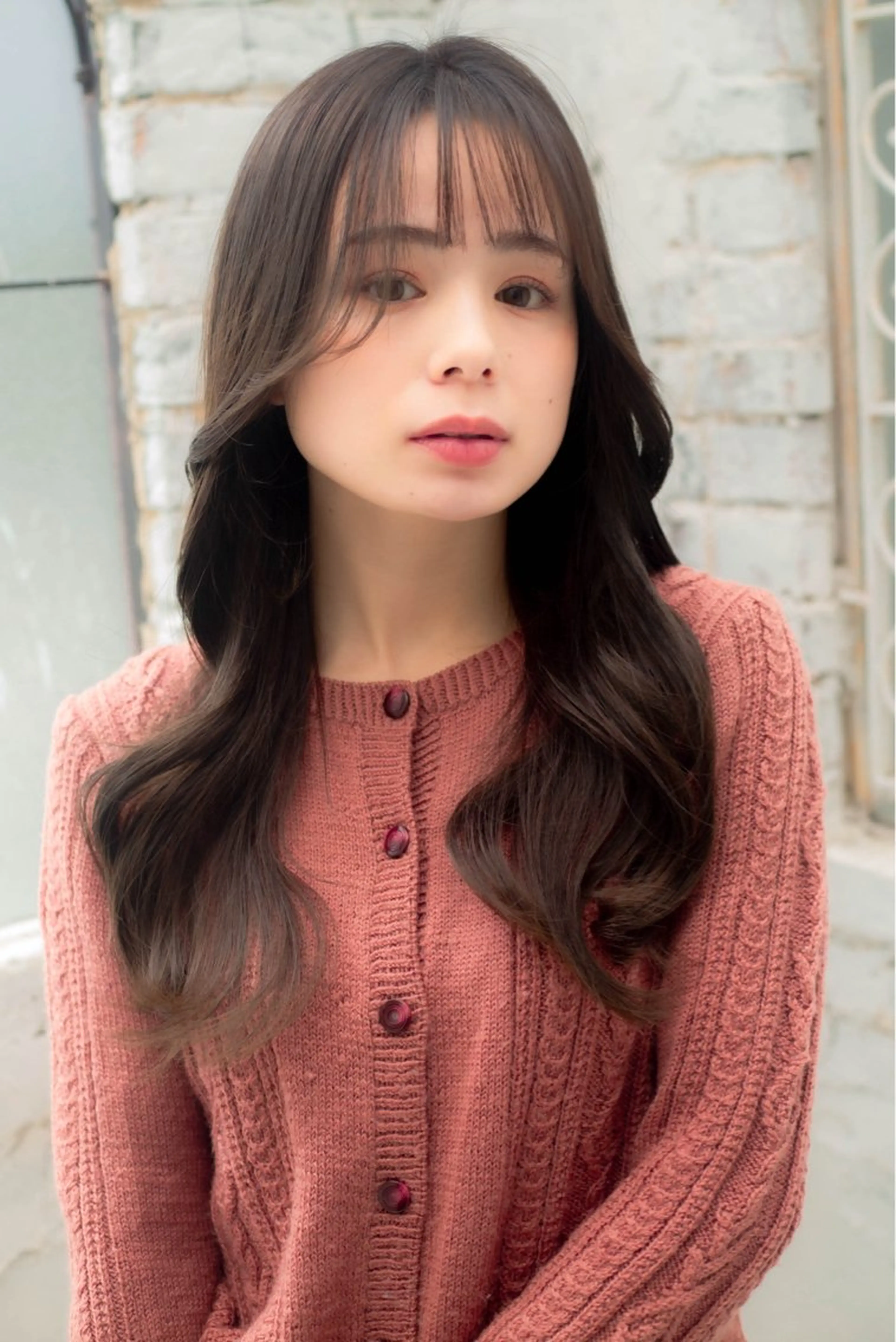 ロング カット ヘアカラー トリートメント 産休中2026.4月 復帰予定/野崎華代のヘアスタイル