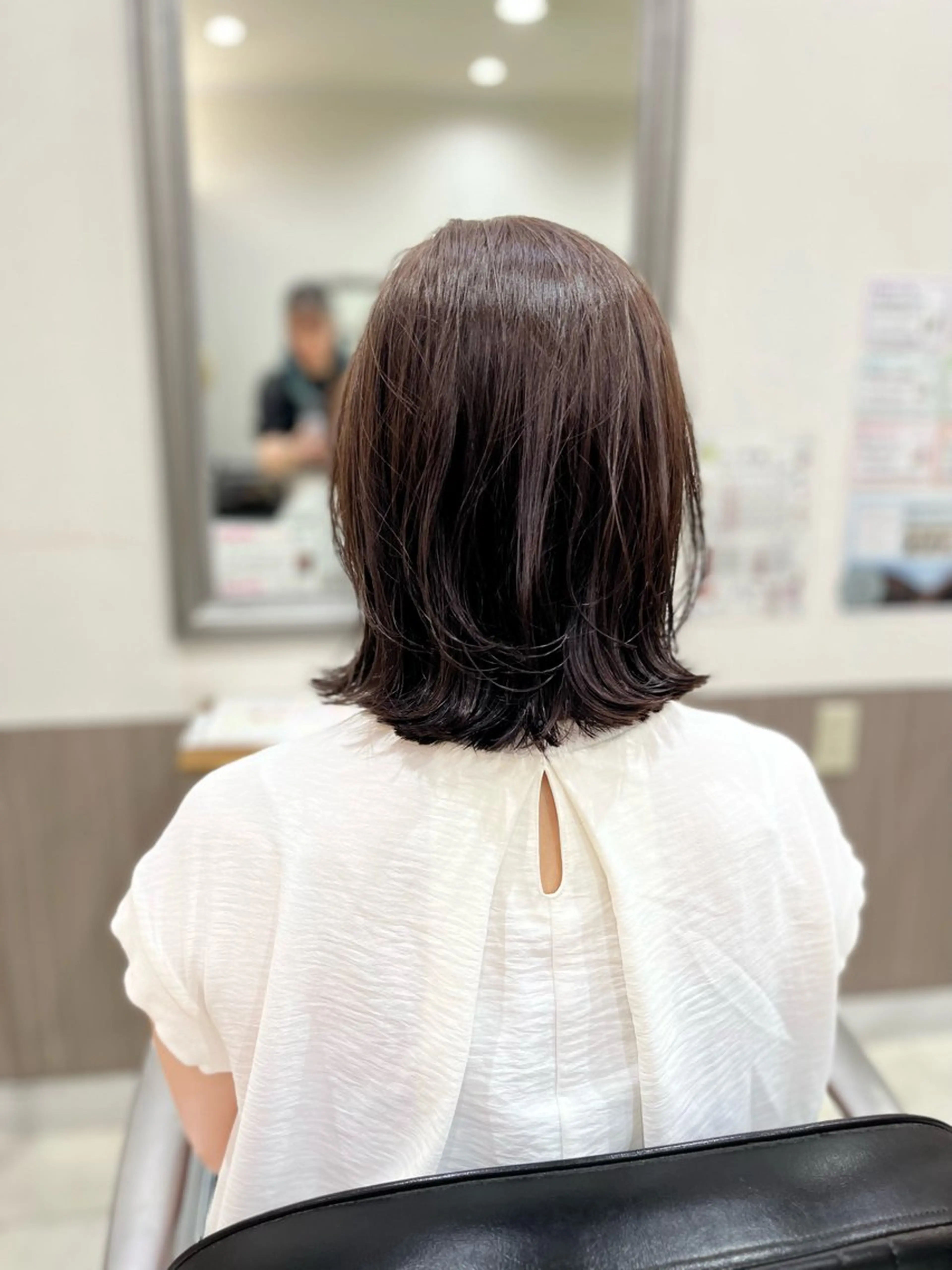 カラー ヘアカラー ヘッドスパ 艶髪🥣透明感カラー 🫧前田奈津実のヘアスタイル
