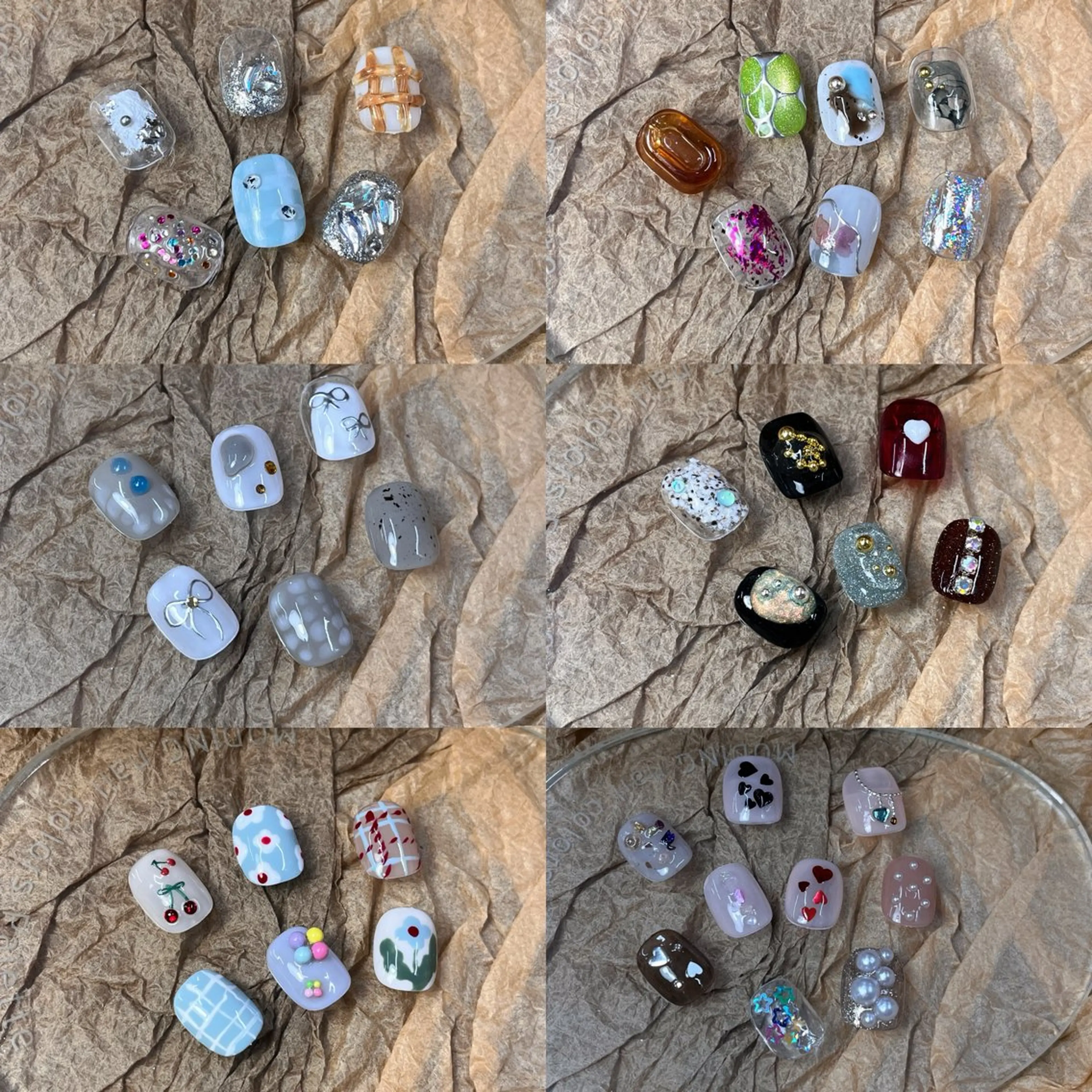 人気No.2 ★うる艶ワンカラー&2本アートの写真