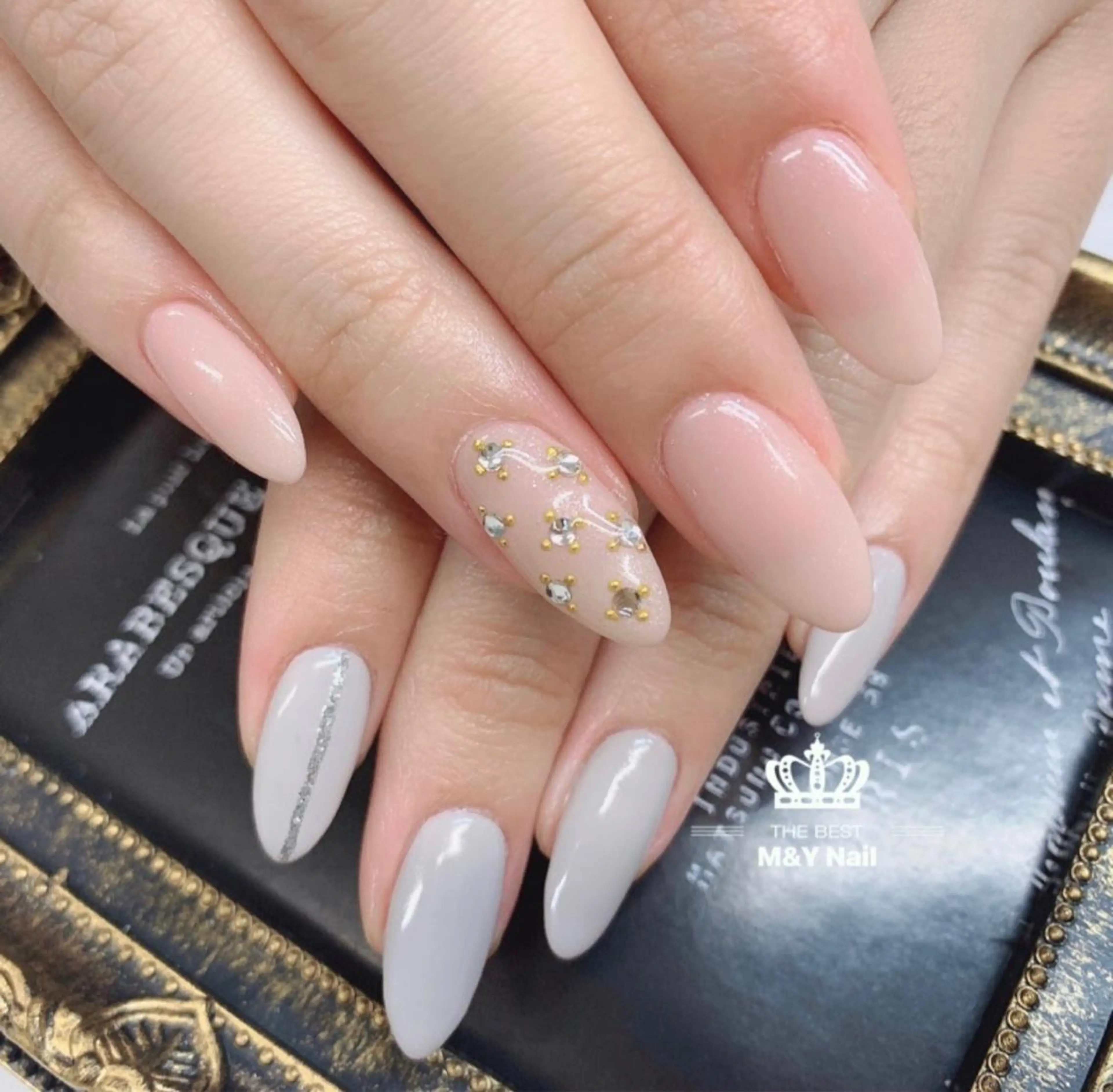 カラー ネイル ハンドネイル ハンドケア M&Y NailSalonのネイルデザイン