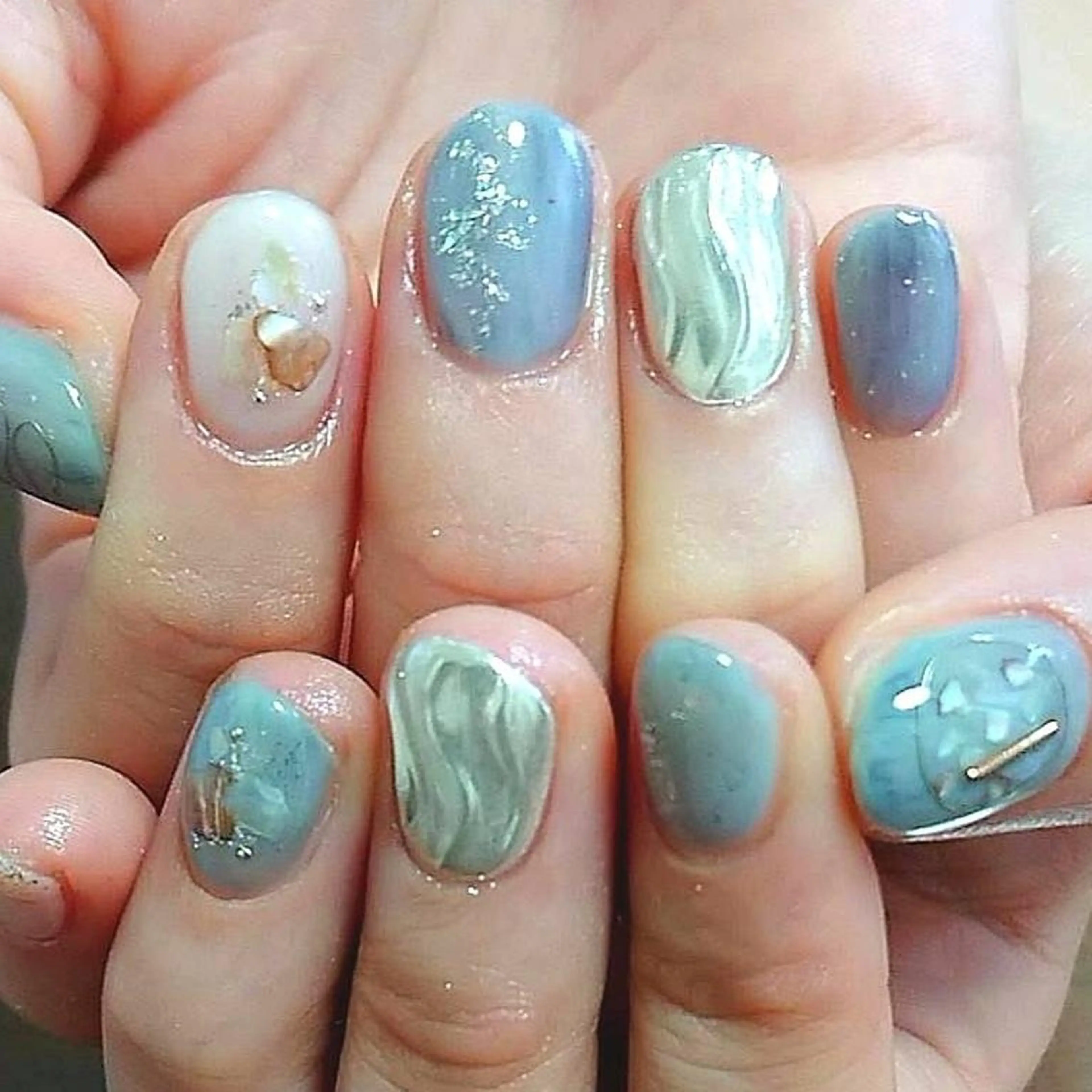 ネイル アートネイル ジェルネイル blanca🌺 mayu(東白楽)のマツエク・マツパデザイン