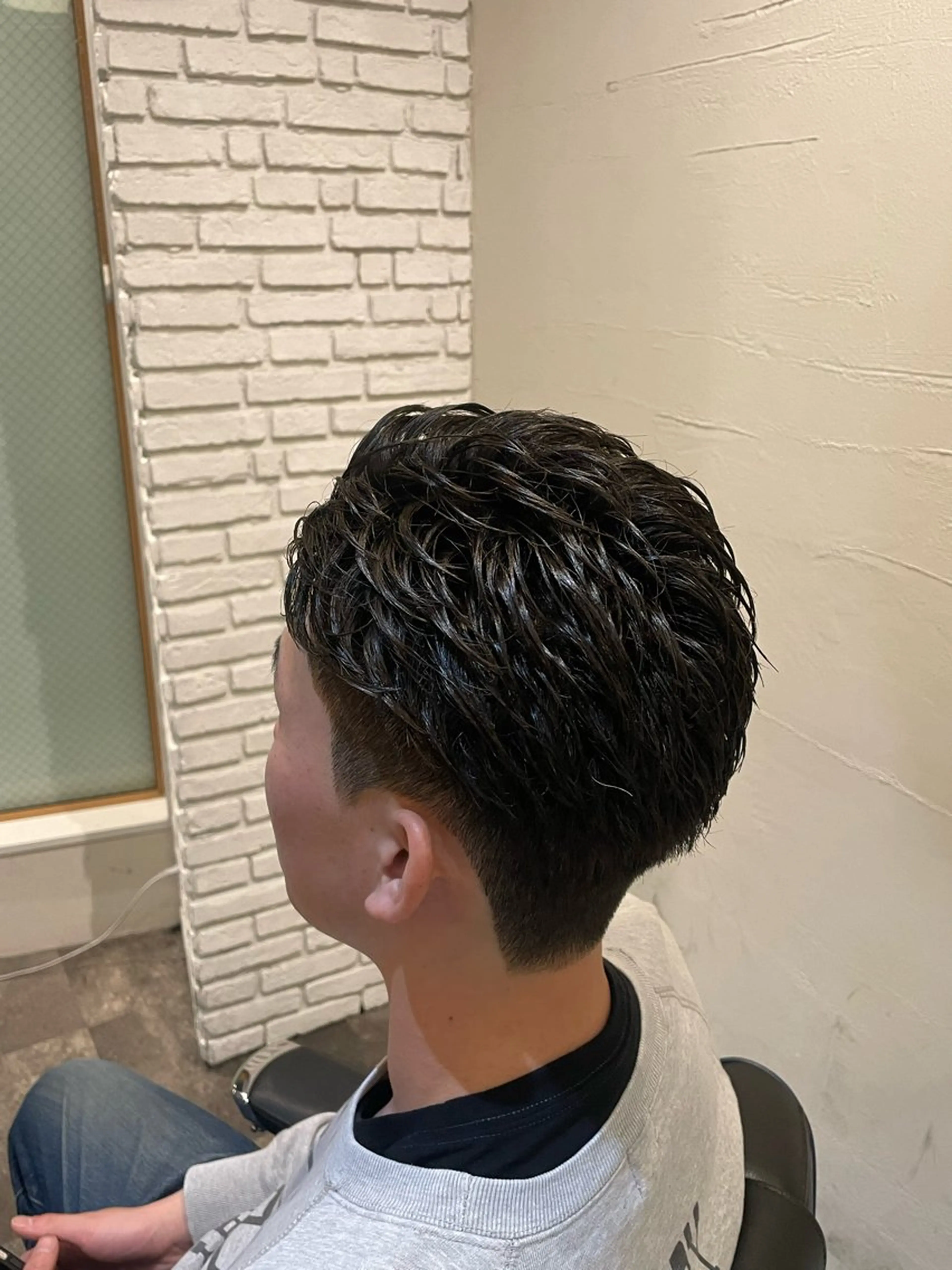 ショート メンズ カット smilehair国分寺店所属・💈barber 中根 龍星のヘアスタイル