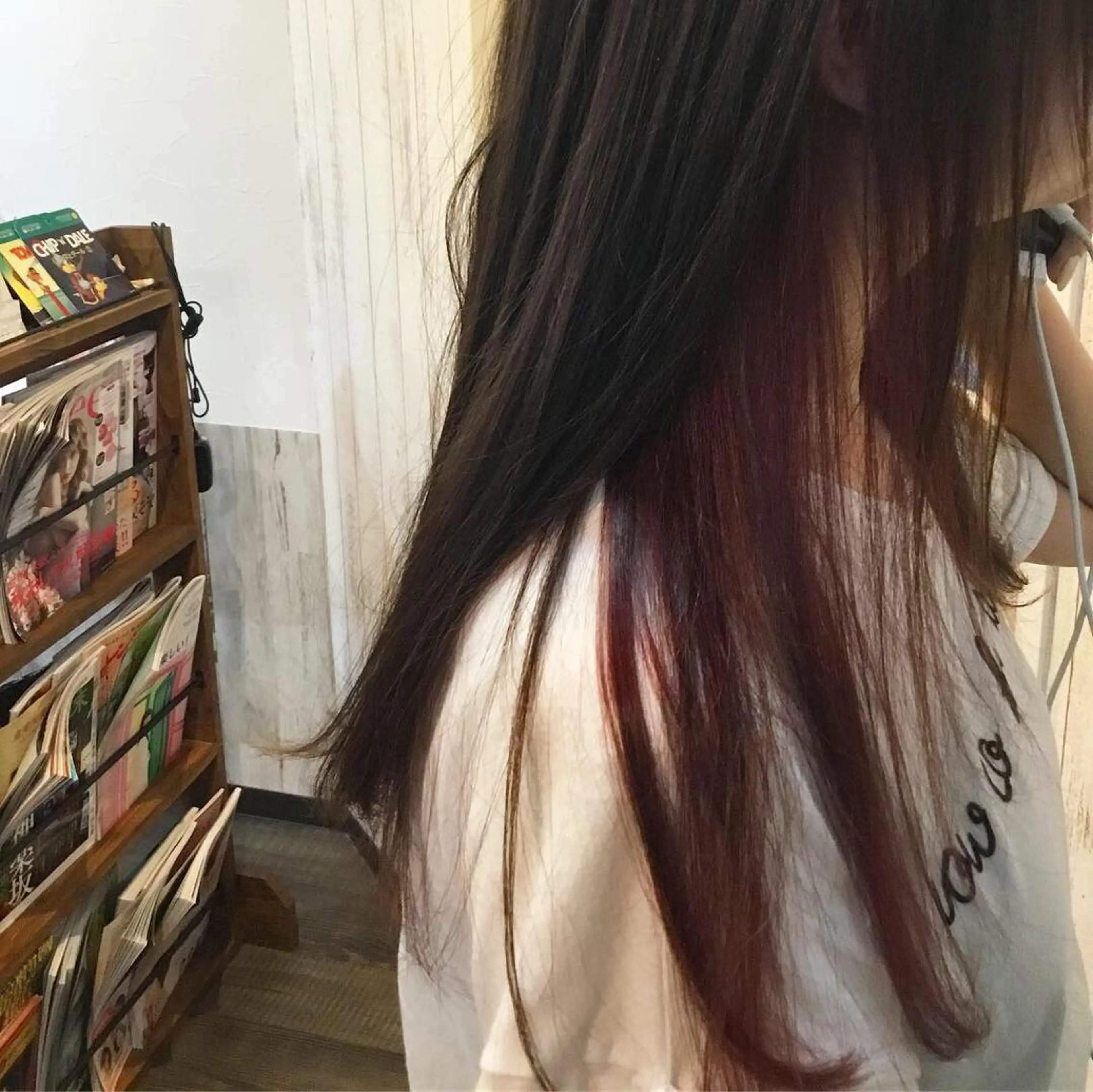 ロング カラー 金崎 新吾のヘアスタイル