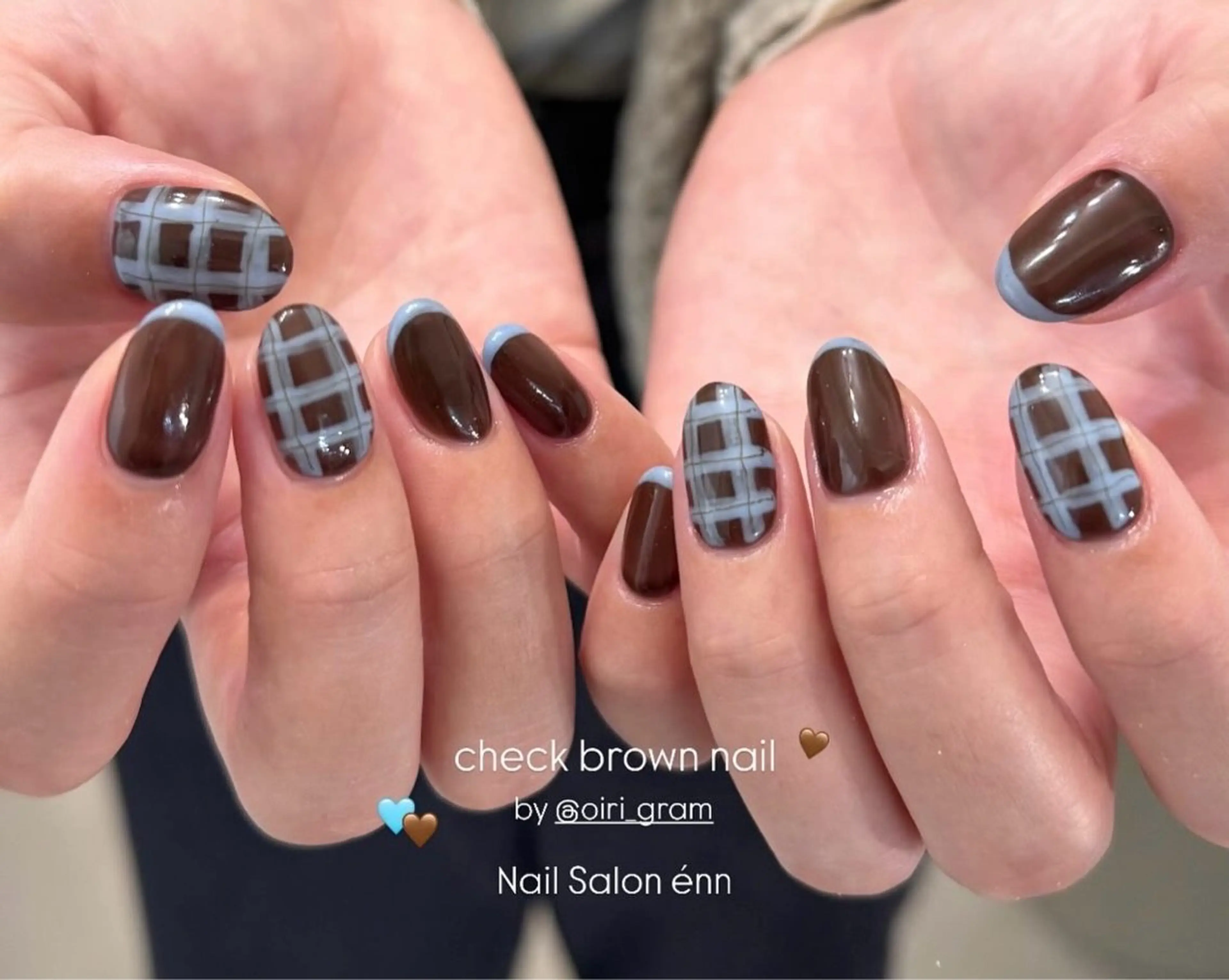 ネイル フレンチネイル 持ち込み ハンドネイル Nail Salon enn所属・🫧RISA🫧 énn |四条烏丸のネイルデザイン