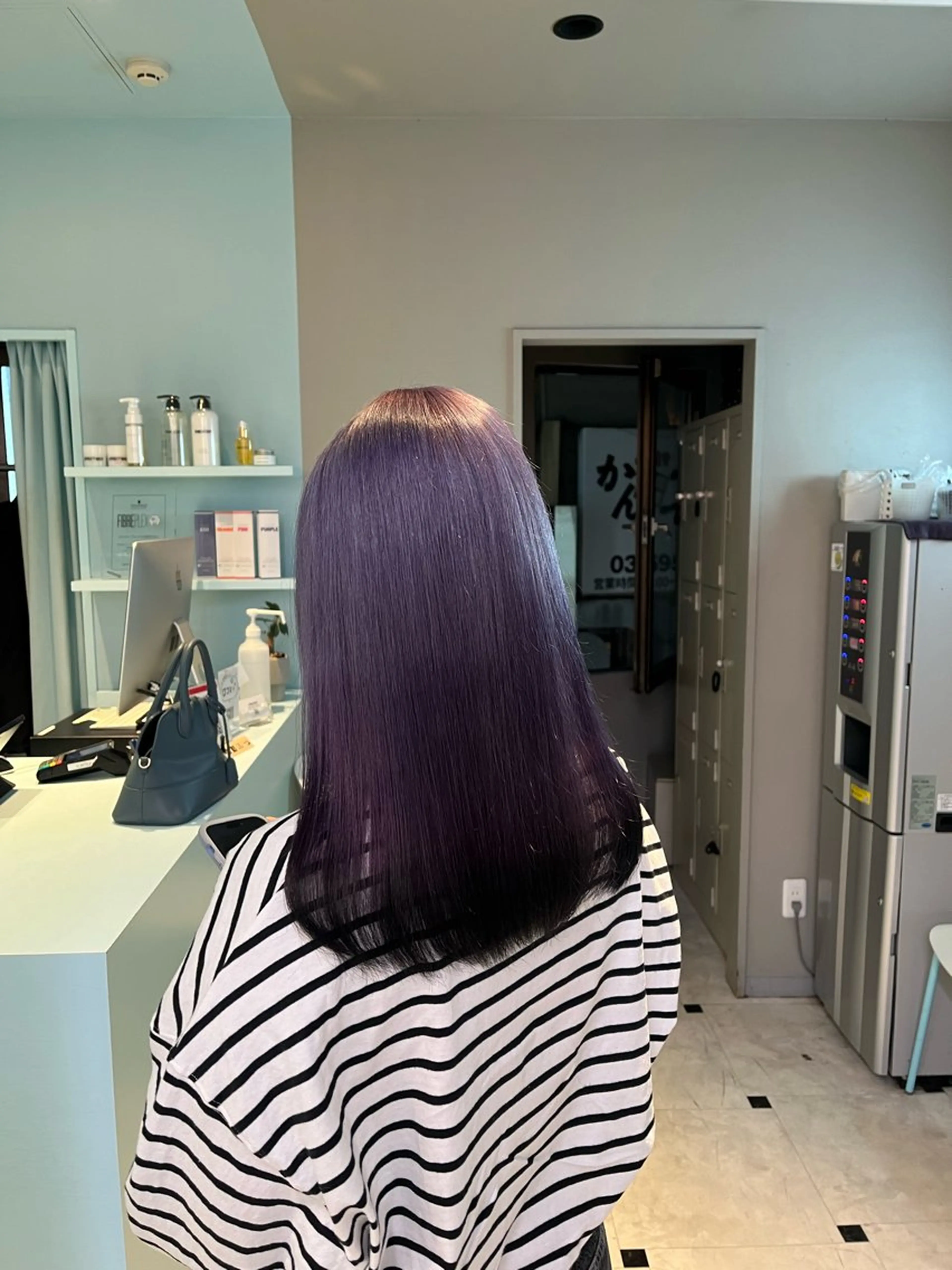 ロング カラー ヘアカラー トリートメント ブリーチカラー 🩵MIZUKIのヘアスタイル