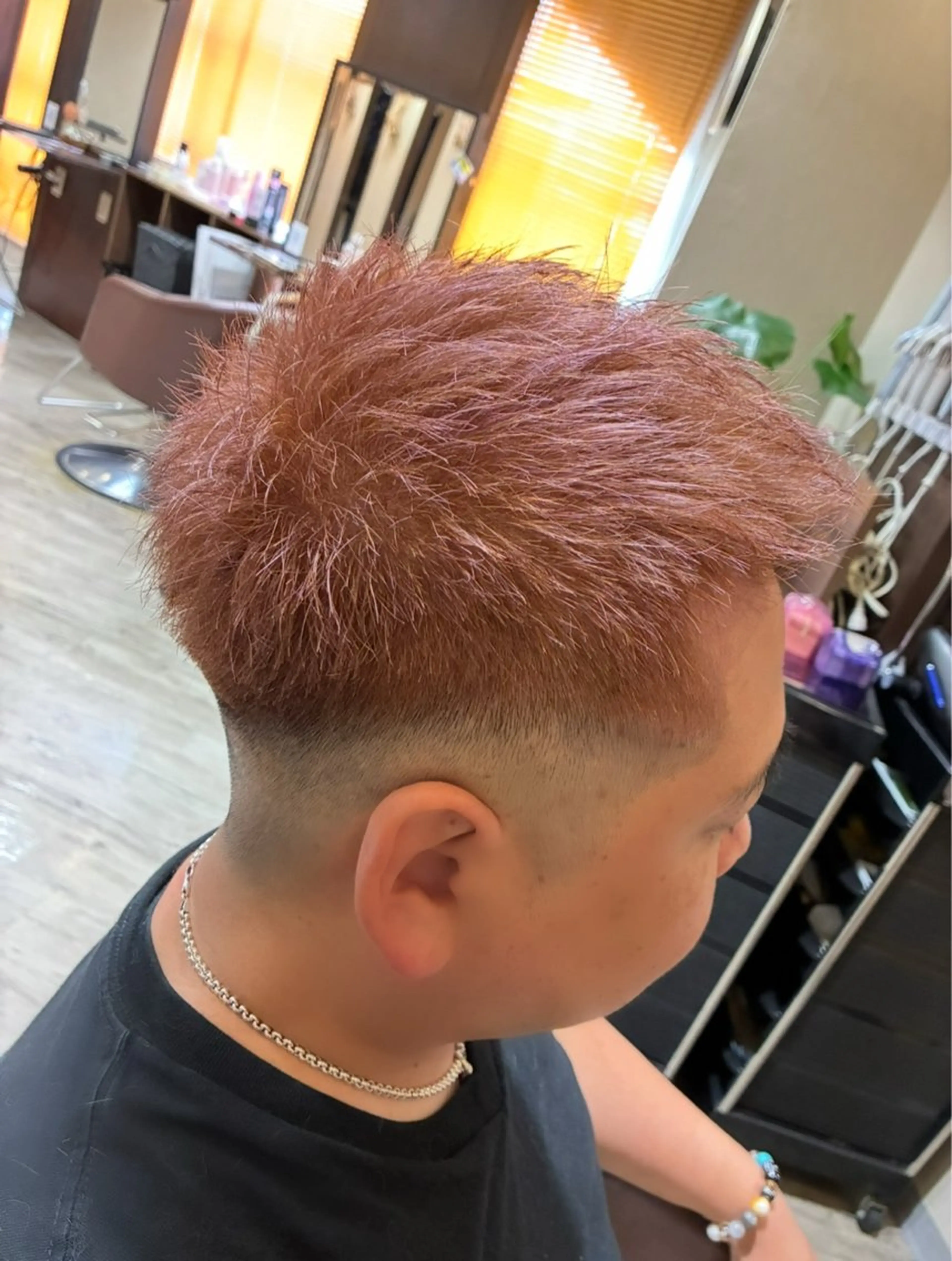 ショート カラー メンズ ヘアカラー トリートメント PALETTE(パレット)所属・SHIORI💜口コ ミNo.1艶カラーのヘアスタイル