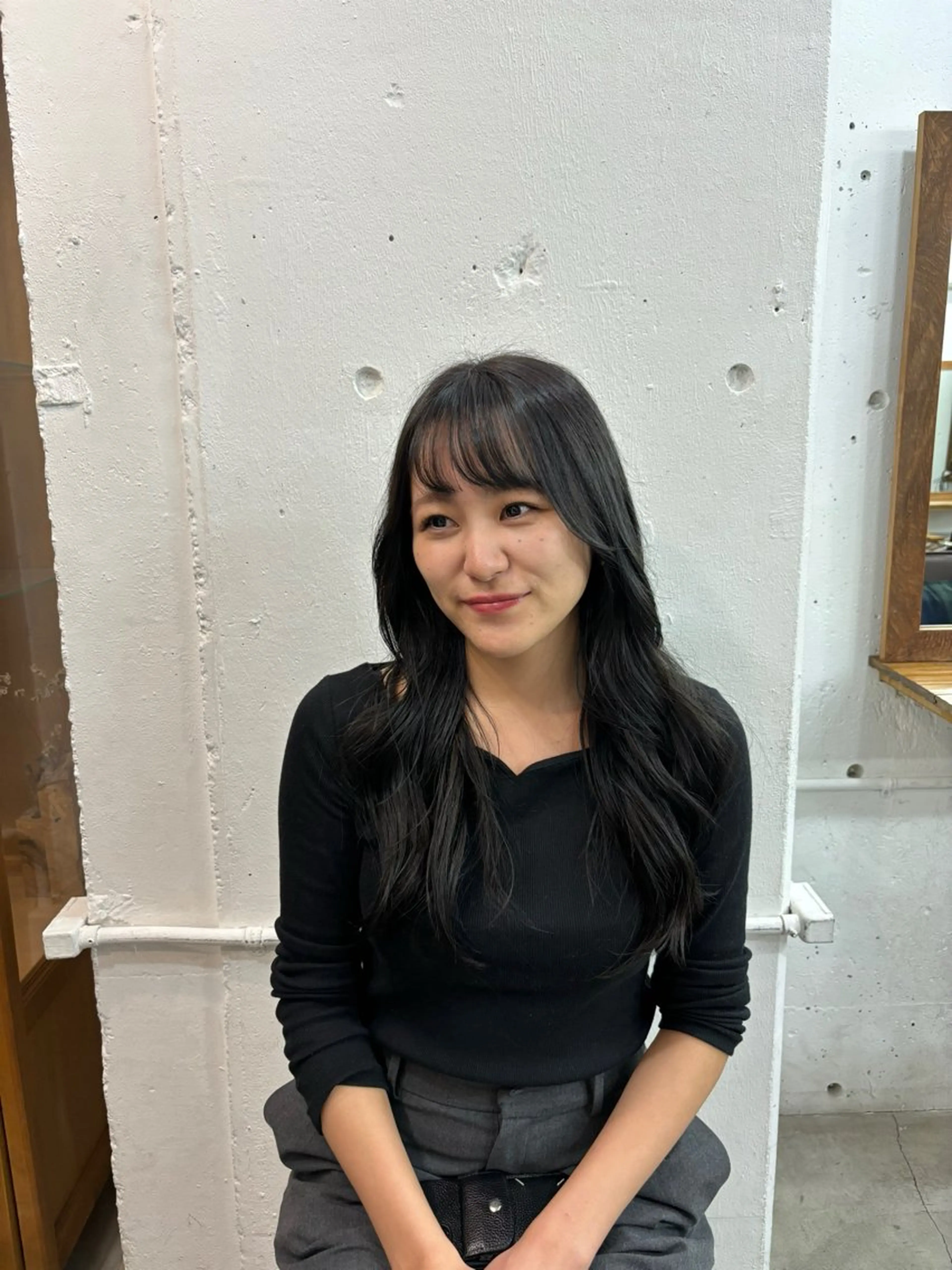 前髪カット✂︎の写真