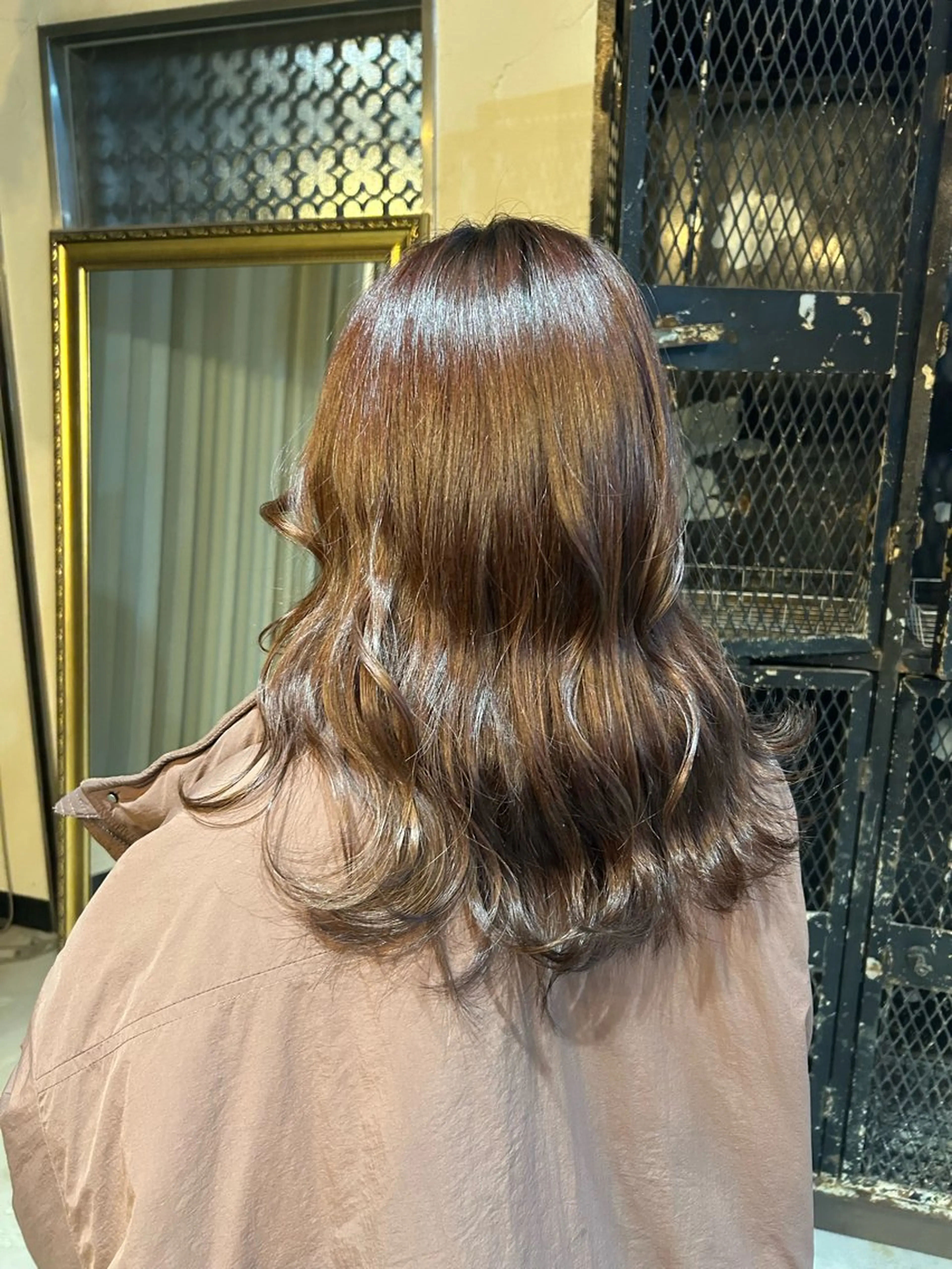 カラー ブラウンカラー ヘアカラー BOOBEE所属・植吉 琉月のヘアスタイル