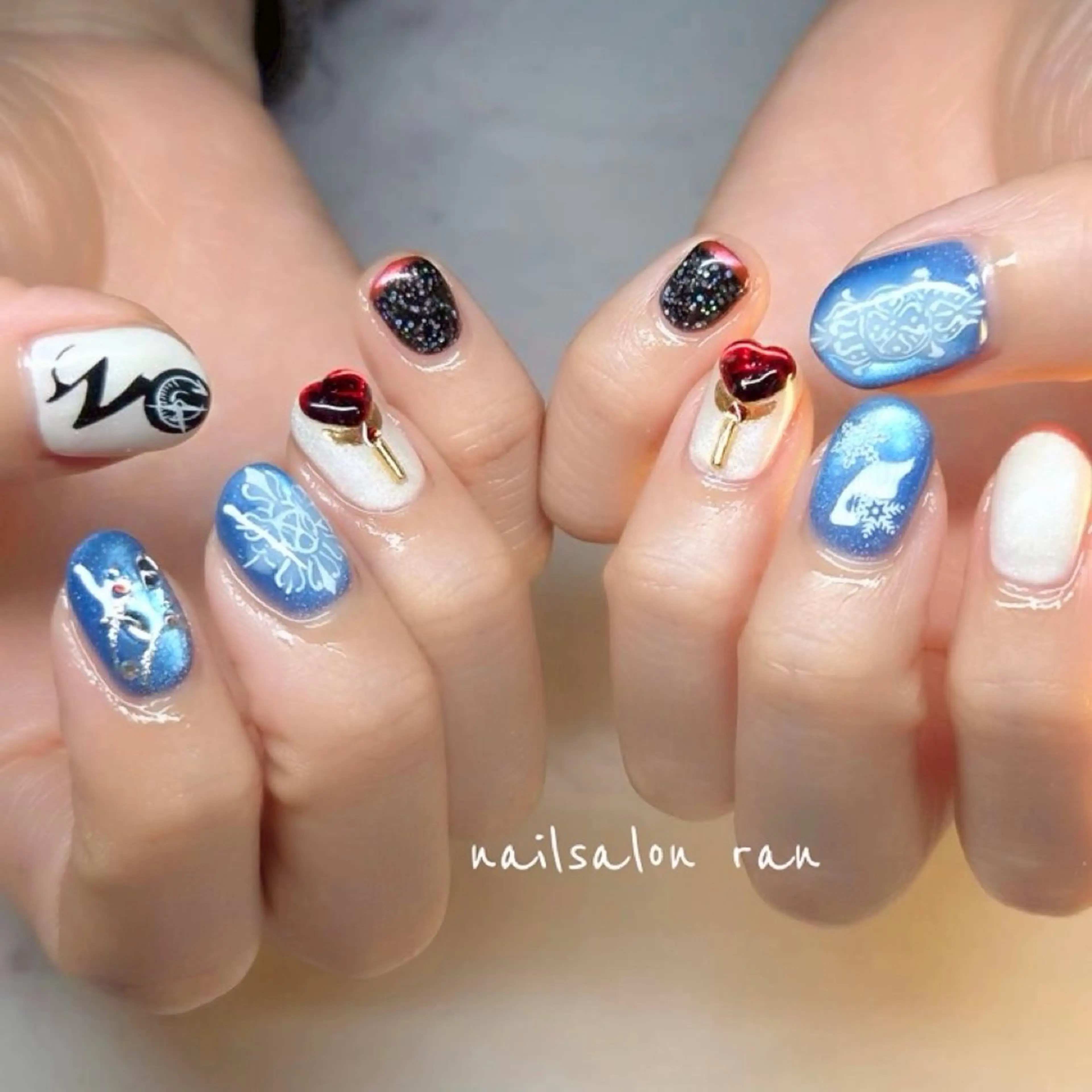 ネイル ハンドネイル nailsalon ranのネイルデザイン