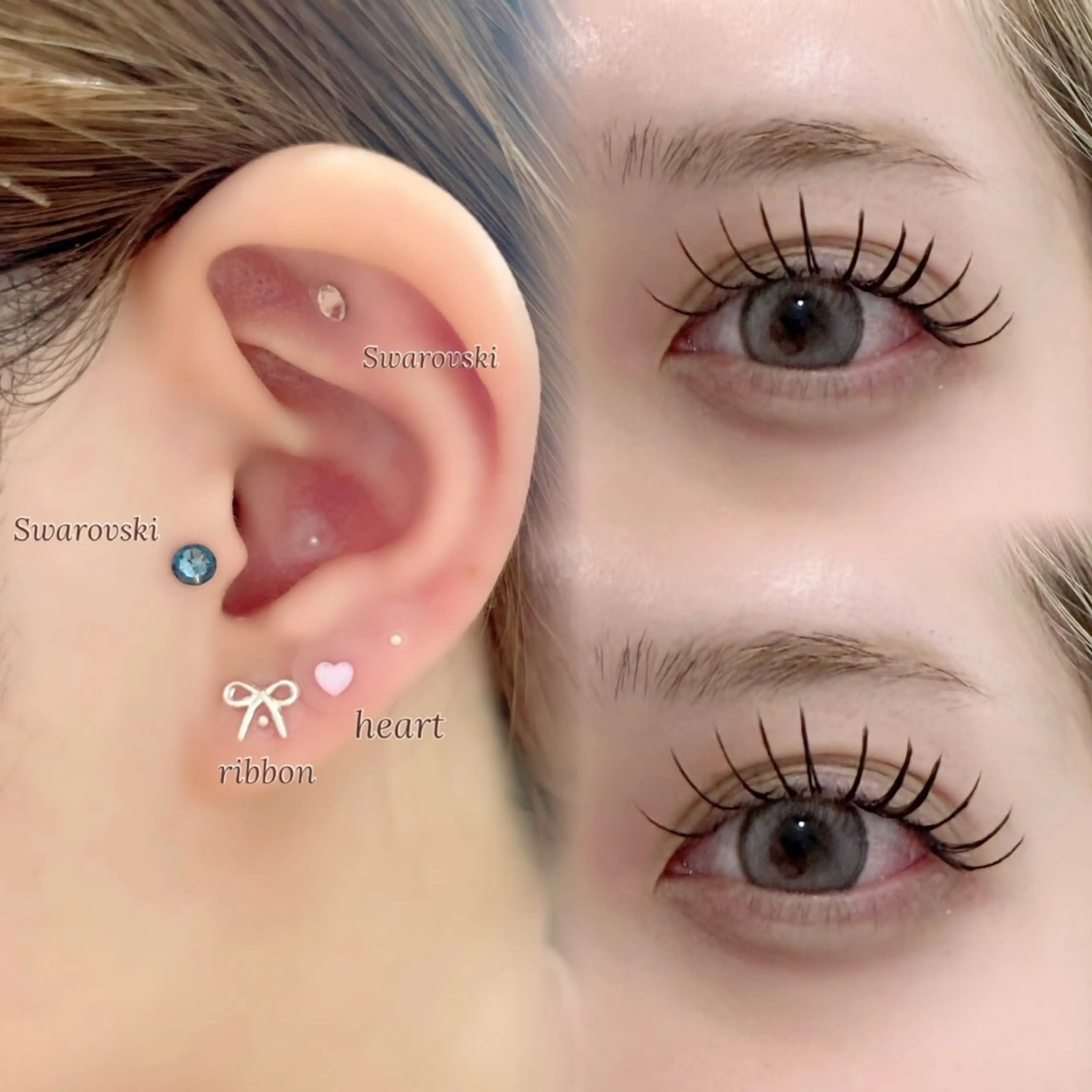 マツエク・マツパ TIARA for　beautyのマツエク・マツパデザイン