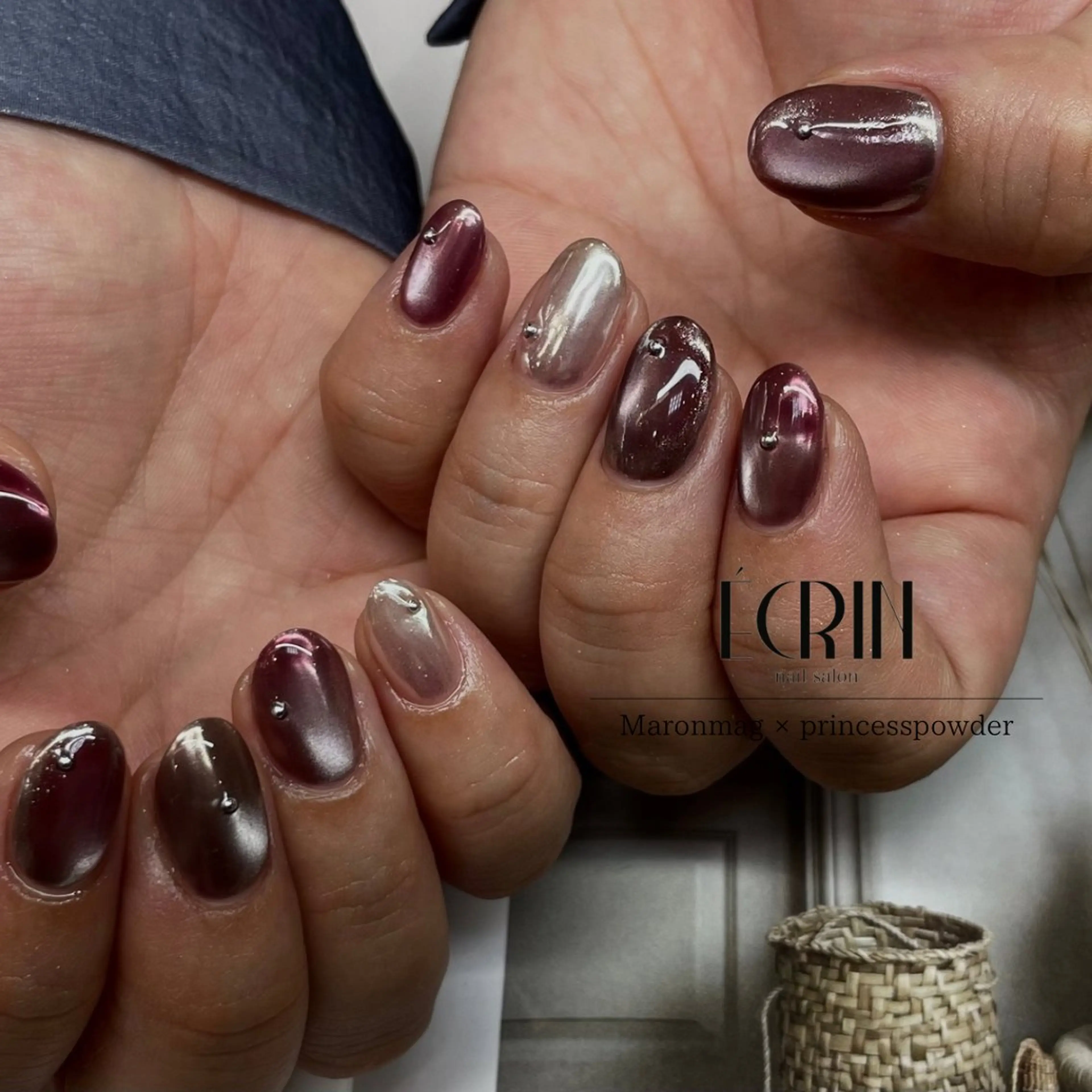 ミディアム écrin所属・kouno megumiのネイルデザイン