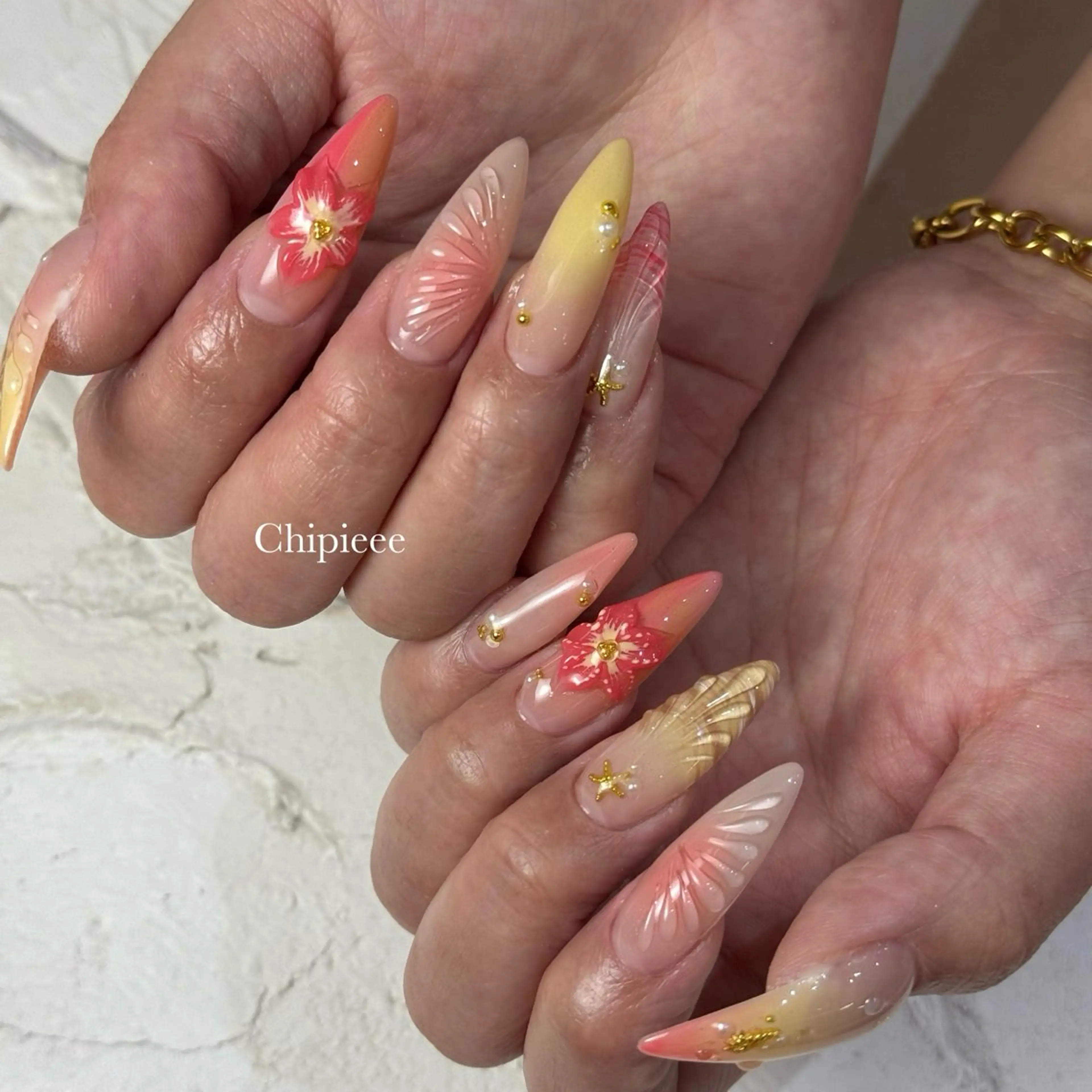 ネイル アートネイル ハンドネイル chipieee MAIKAのネイルデザイン