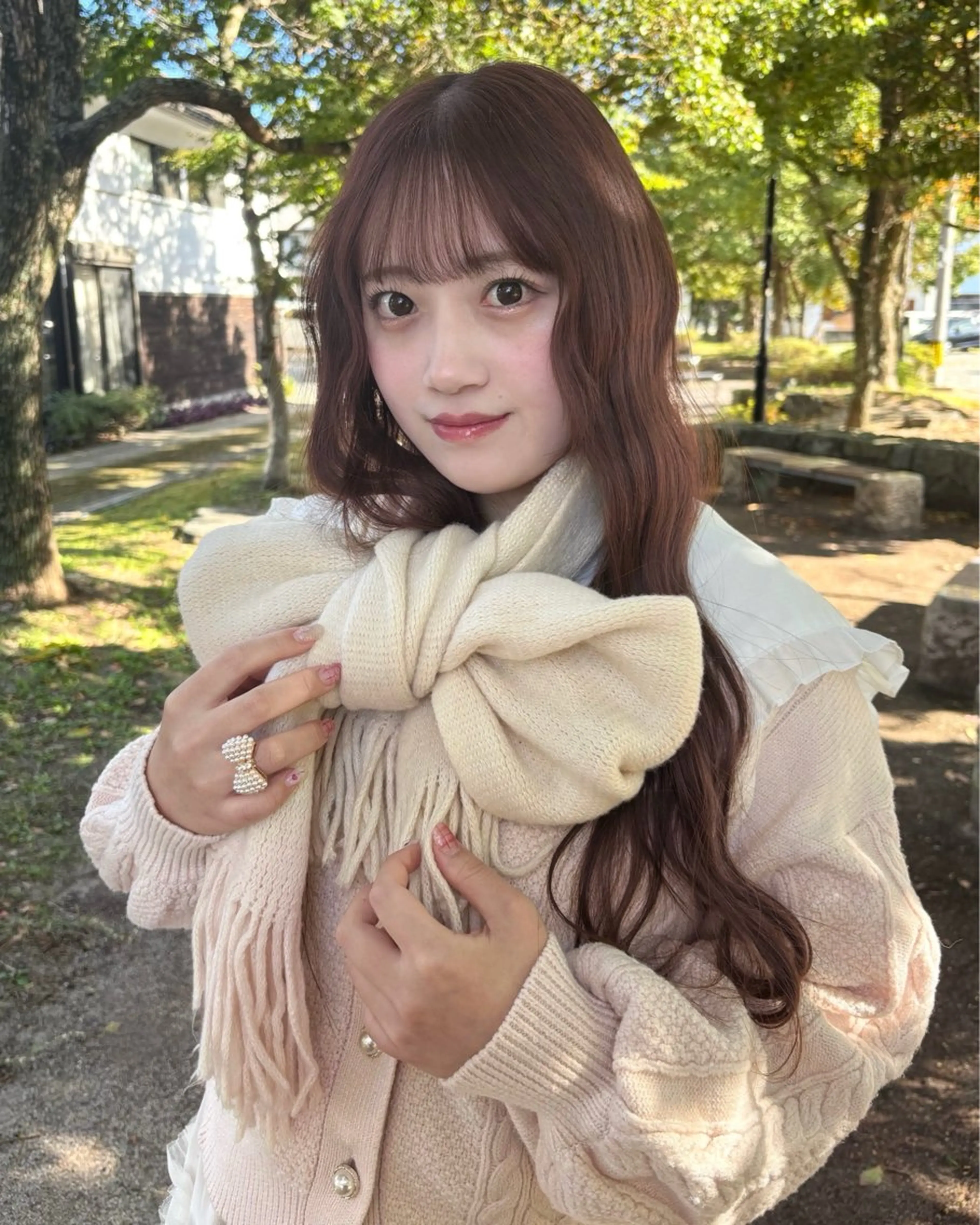 [鍋嶋限定]似合わせカット＋カラー＋コアミートリートメント ¥17050→¥14300の写真