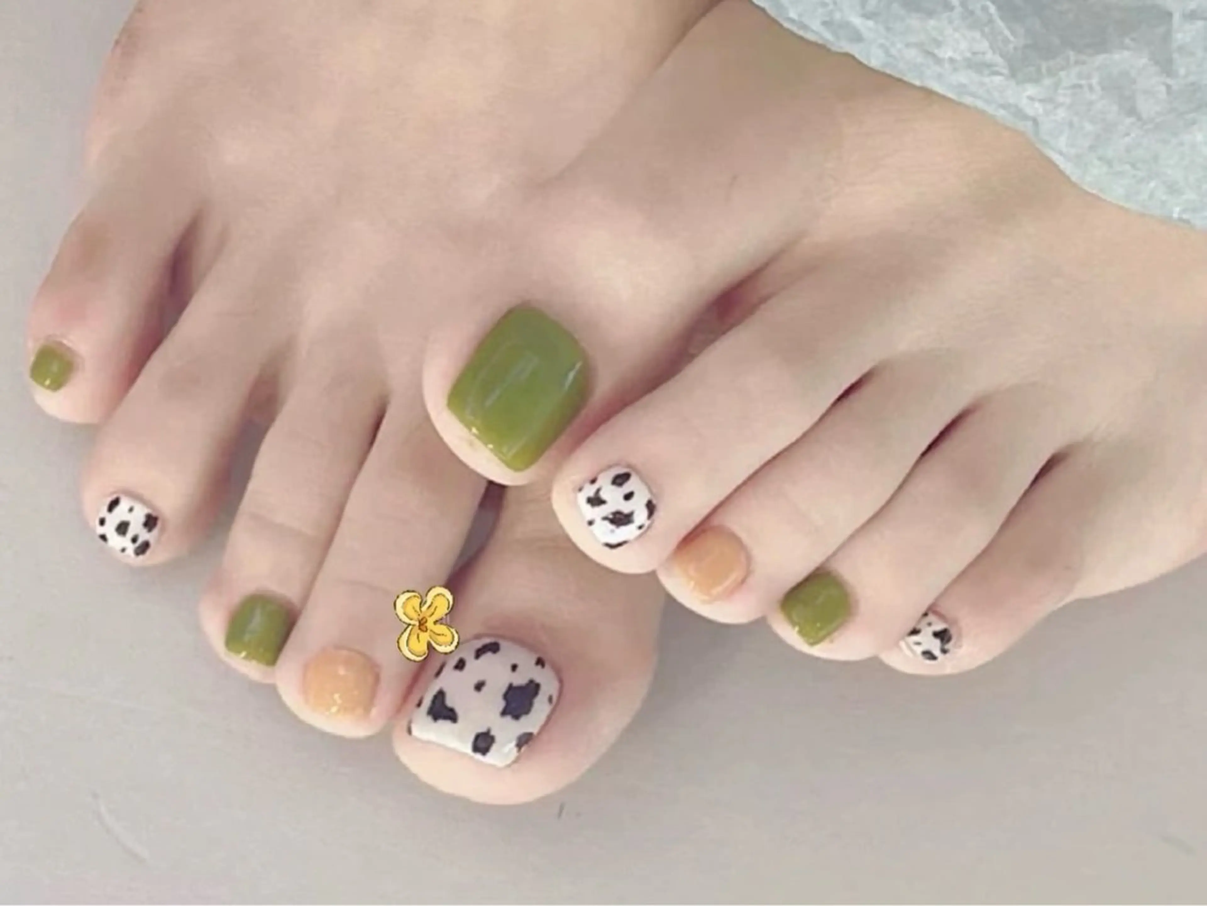 ネイル フットネイル ecrin nail salon錦糸町のネイルデザイン