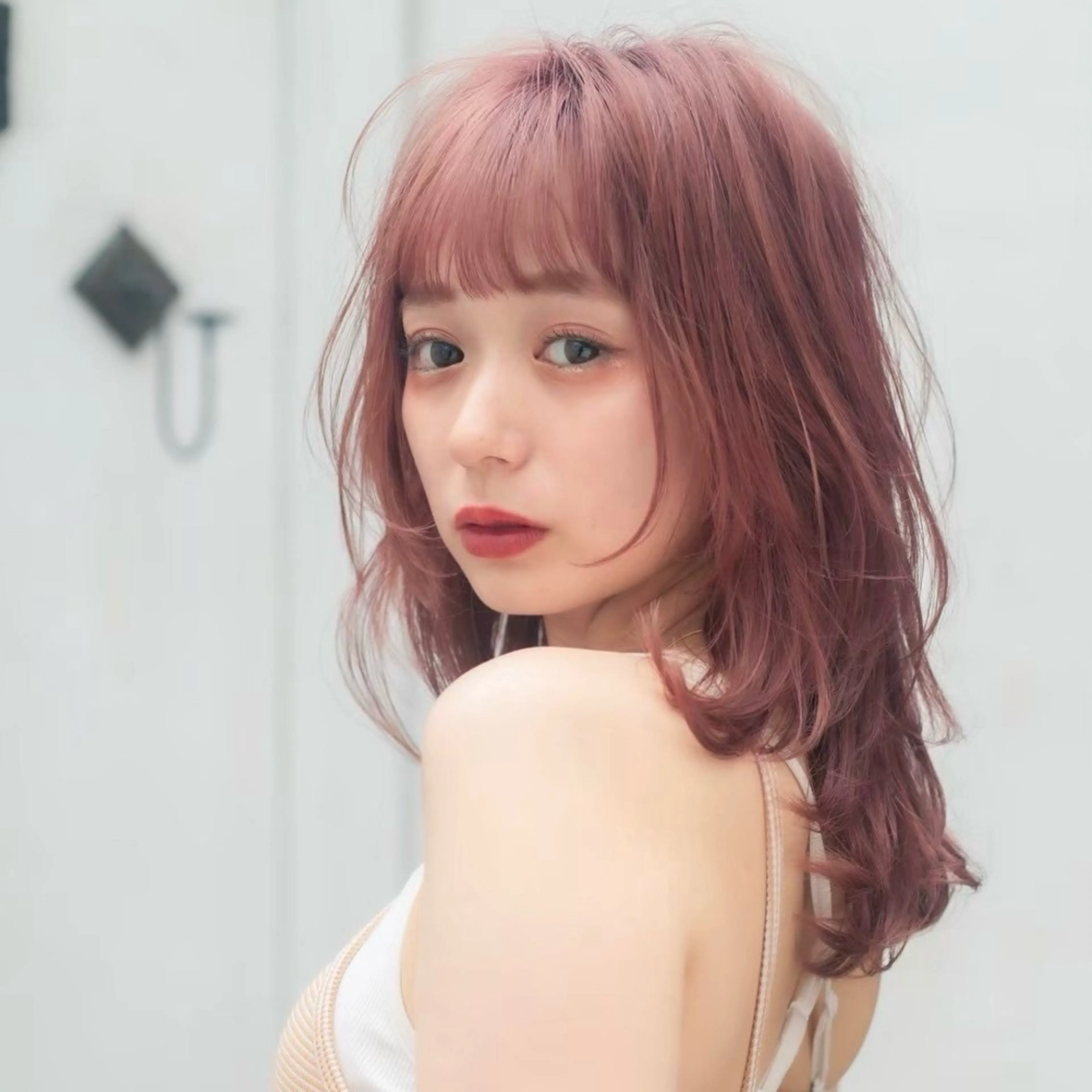 セミロング Misaki /ボブ/縮毛矯正のヘアスタイル