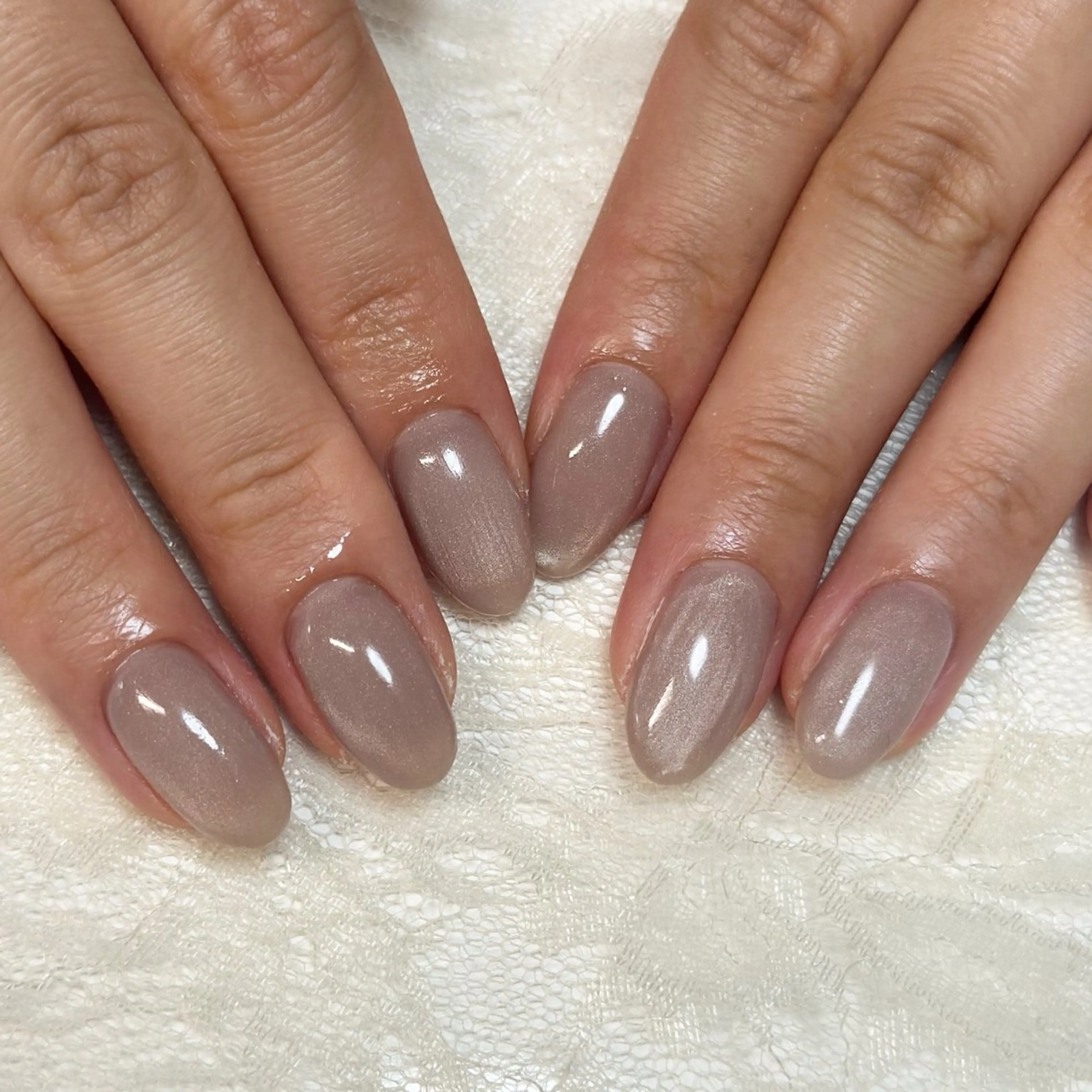 ネイル キラキラネイル マグネットネイル オフィスネイル シンプルネイル ♡Nailist yui♡のネイルデザイン