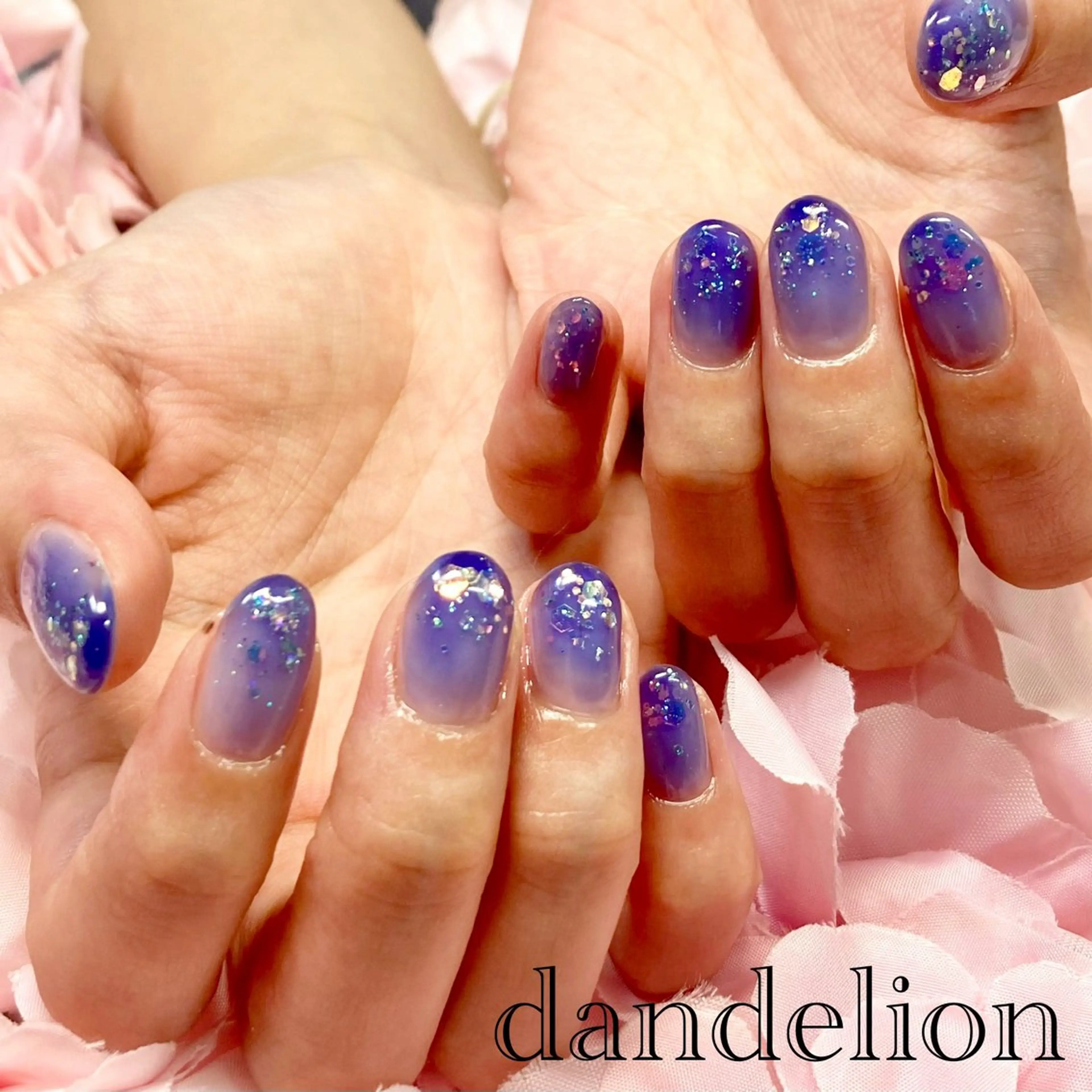 ネイル ハンドネイル ハンドケア dandelion ダンデライオンのネイルデザイン