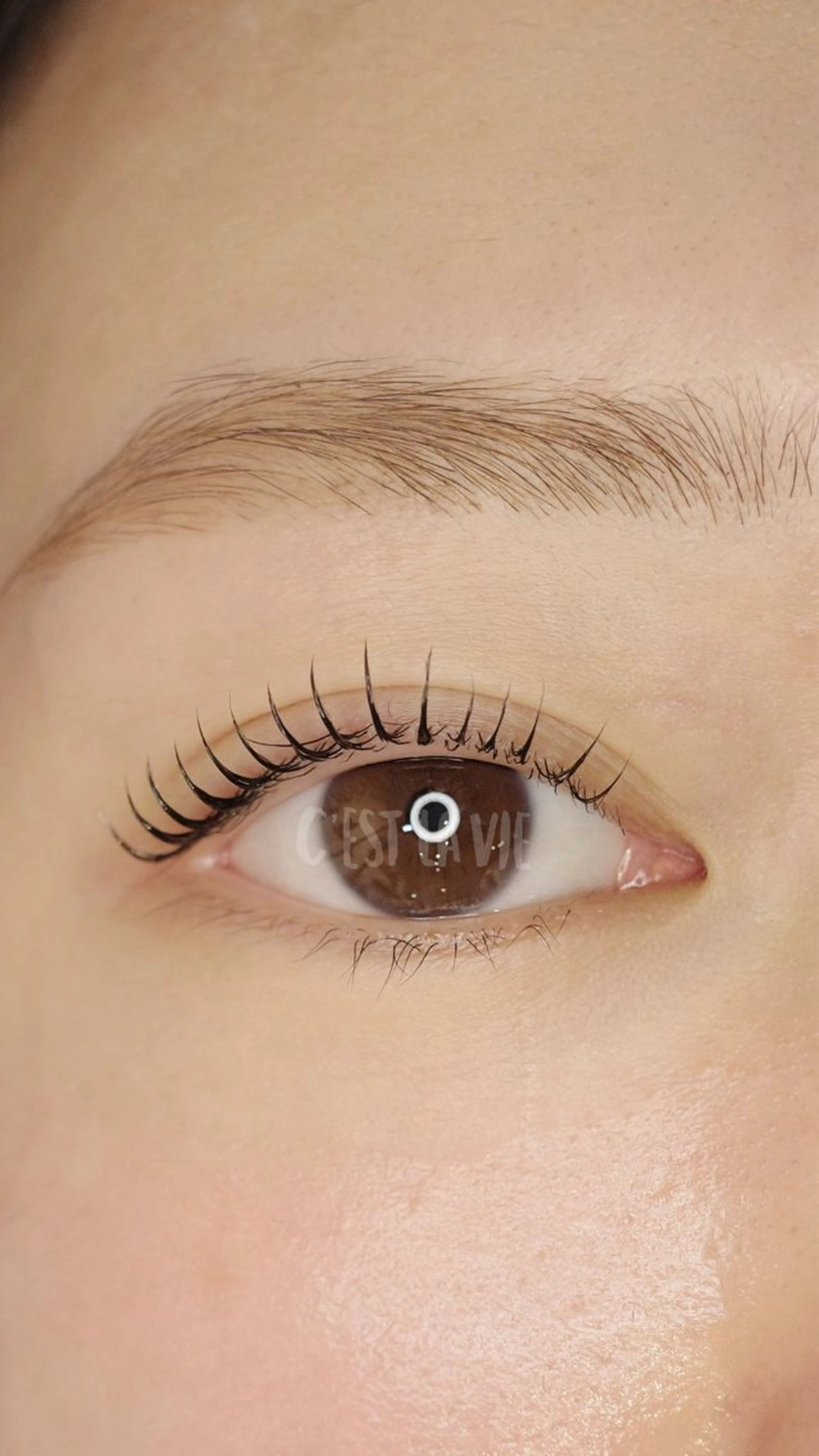 マツエク・マツパ 束感まつ毛 まつげパーマ C'EST LA VIE所属・【セラヴィ】 小原菜々子の眉毛・アイブロウイメージ