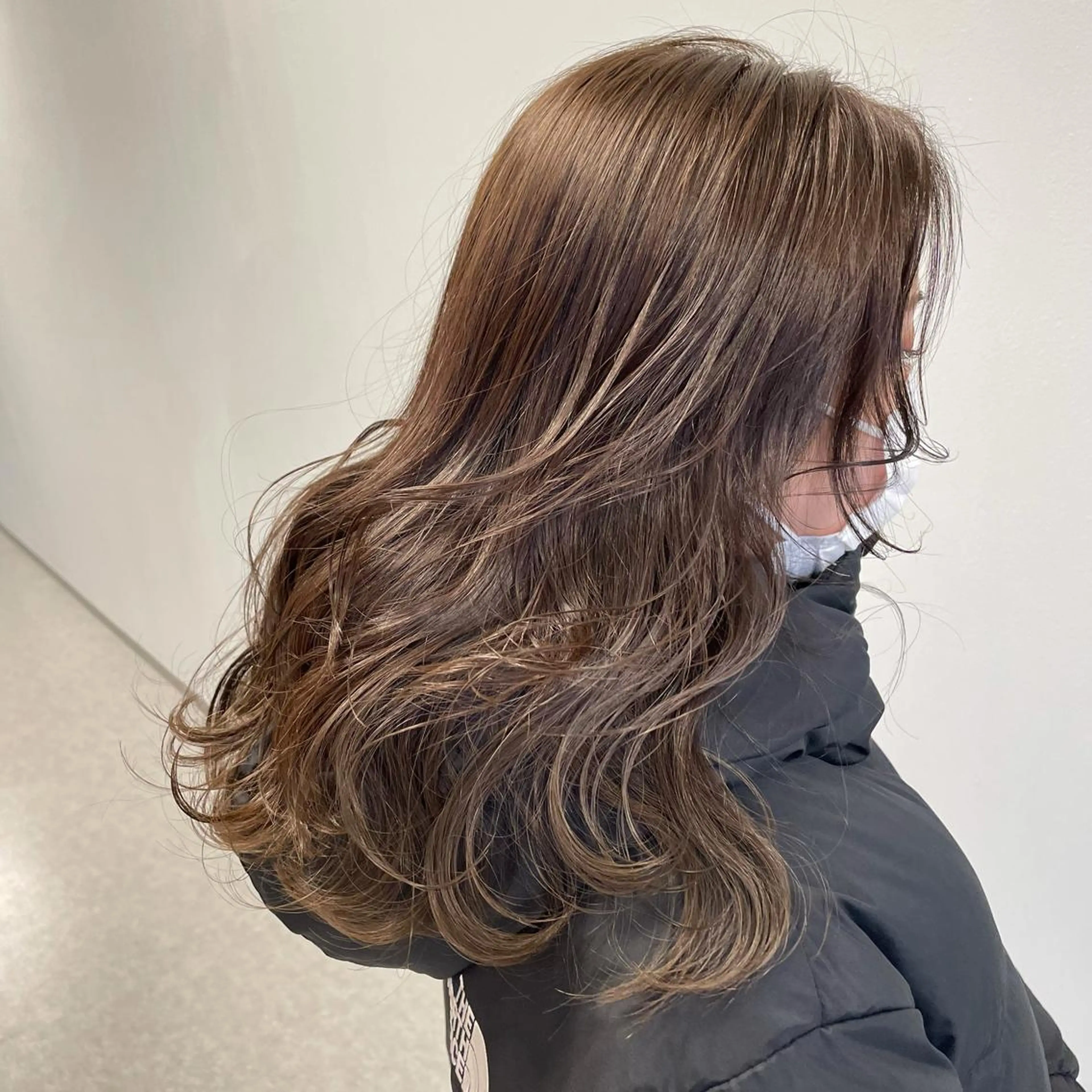 ロング カラー 心斎橋/ブリーチなし 髪質改善/レイヤーのヘアスタイル