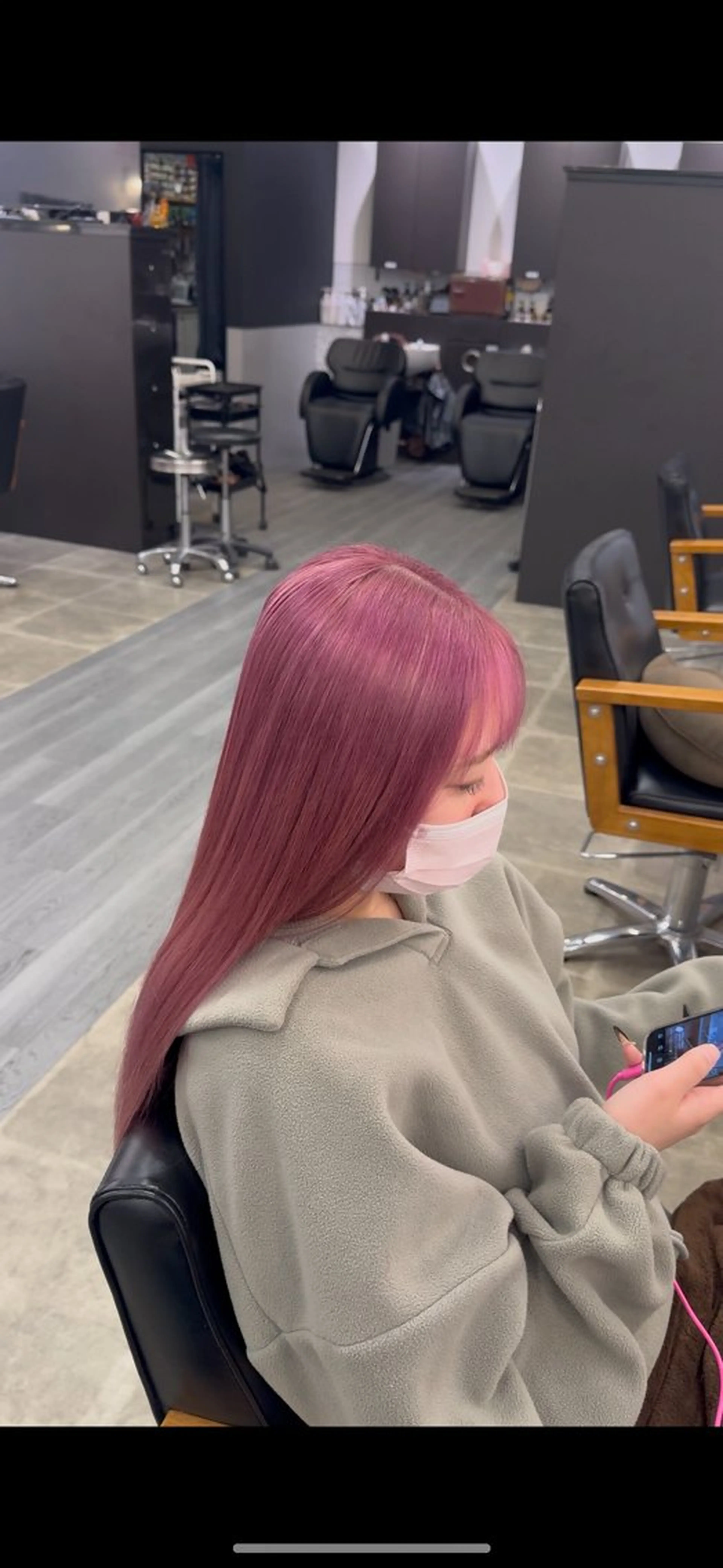 ロング カラー グリードヘアー所属・藤田 翔稀のヘアスタイル