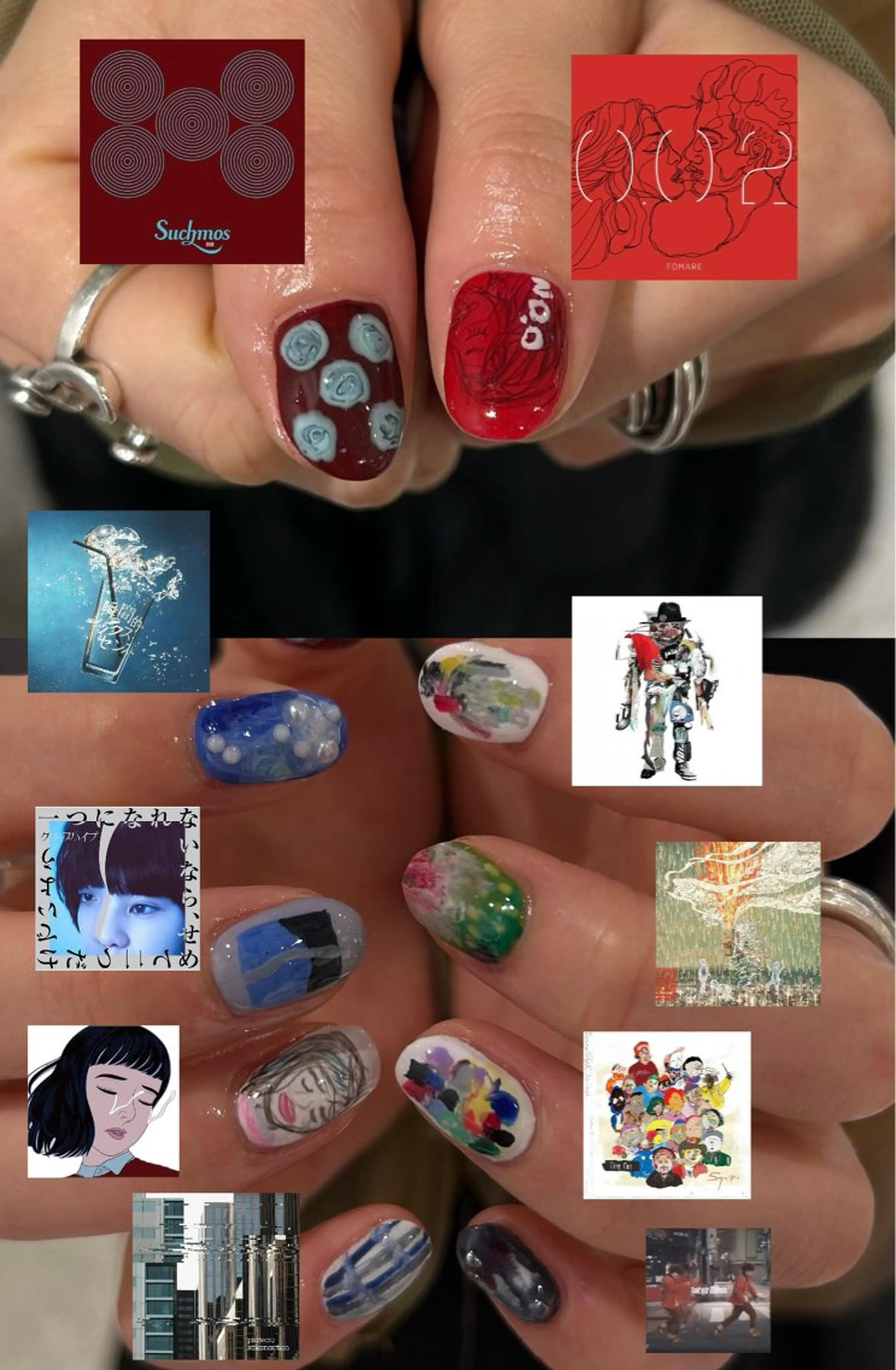 ネイル ハンドネイル ハンドケア OAK所属・個性派ネイル シノのネイルデザイン
