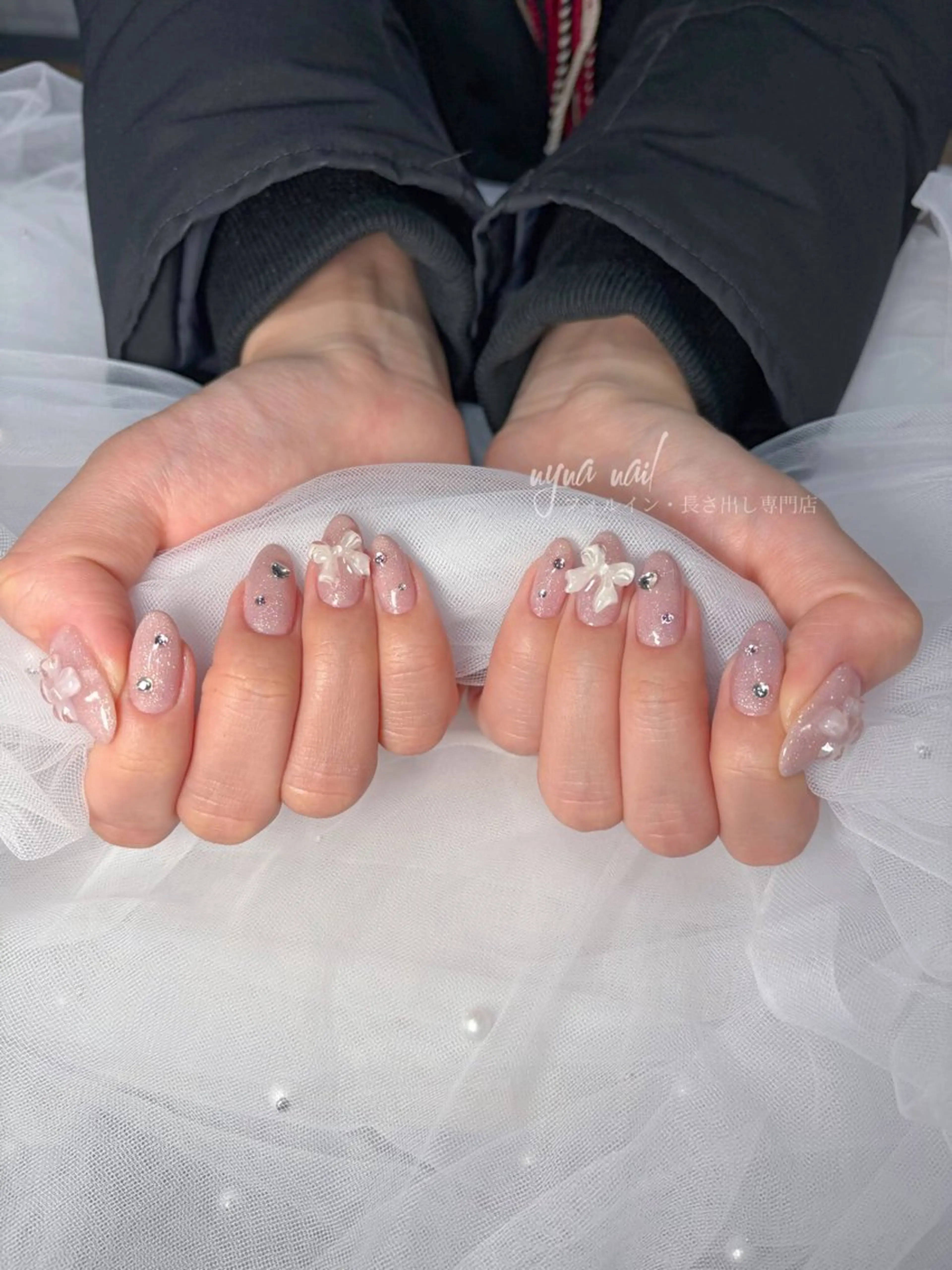 ネイル ハンドネイル 長さ出し専門 nynaのネイルデザイン