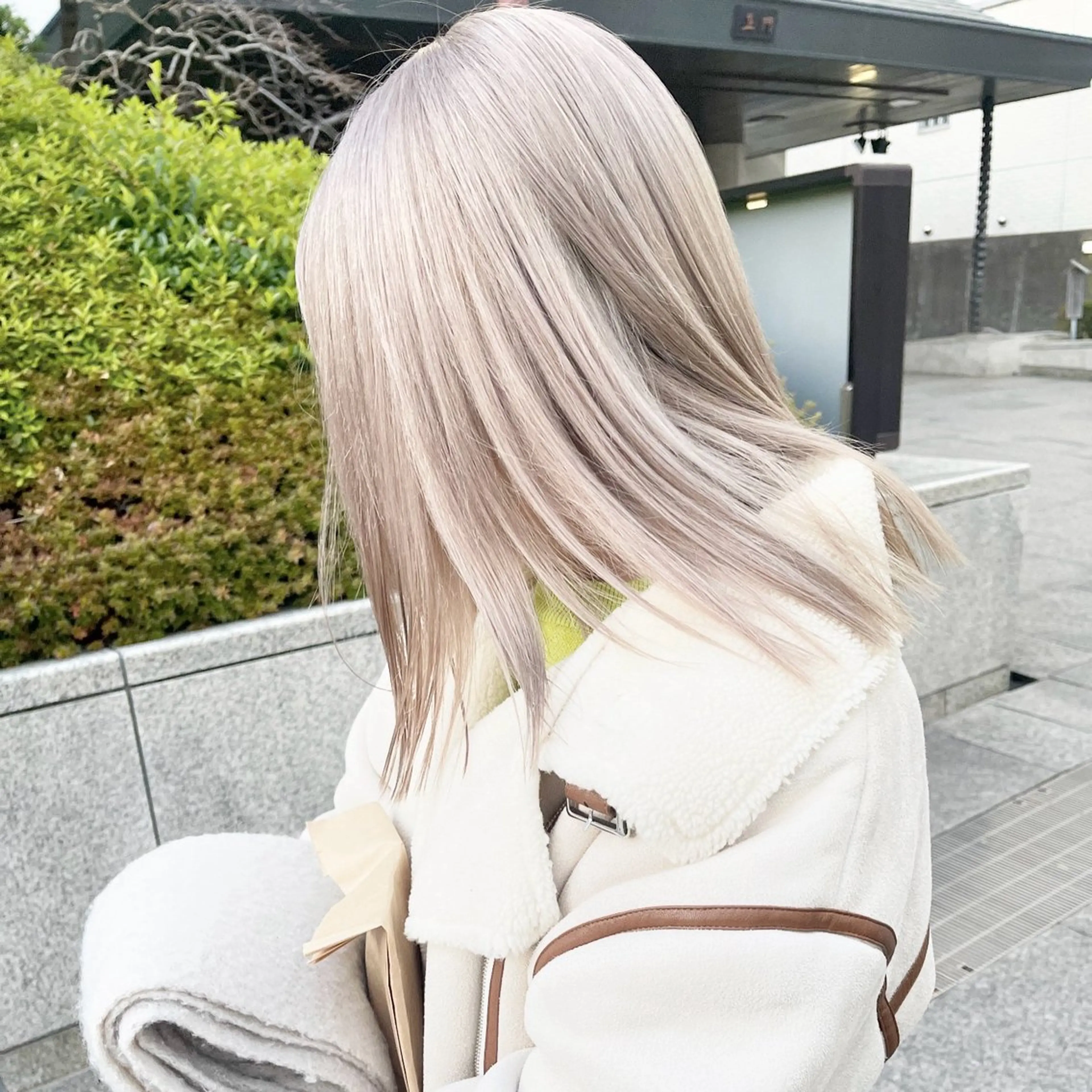 ミディアム ヘアカラー 🌼ベージュ/暖色 🌼すずのヘアスタイル