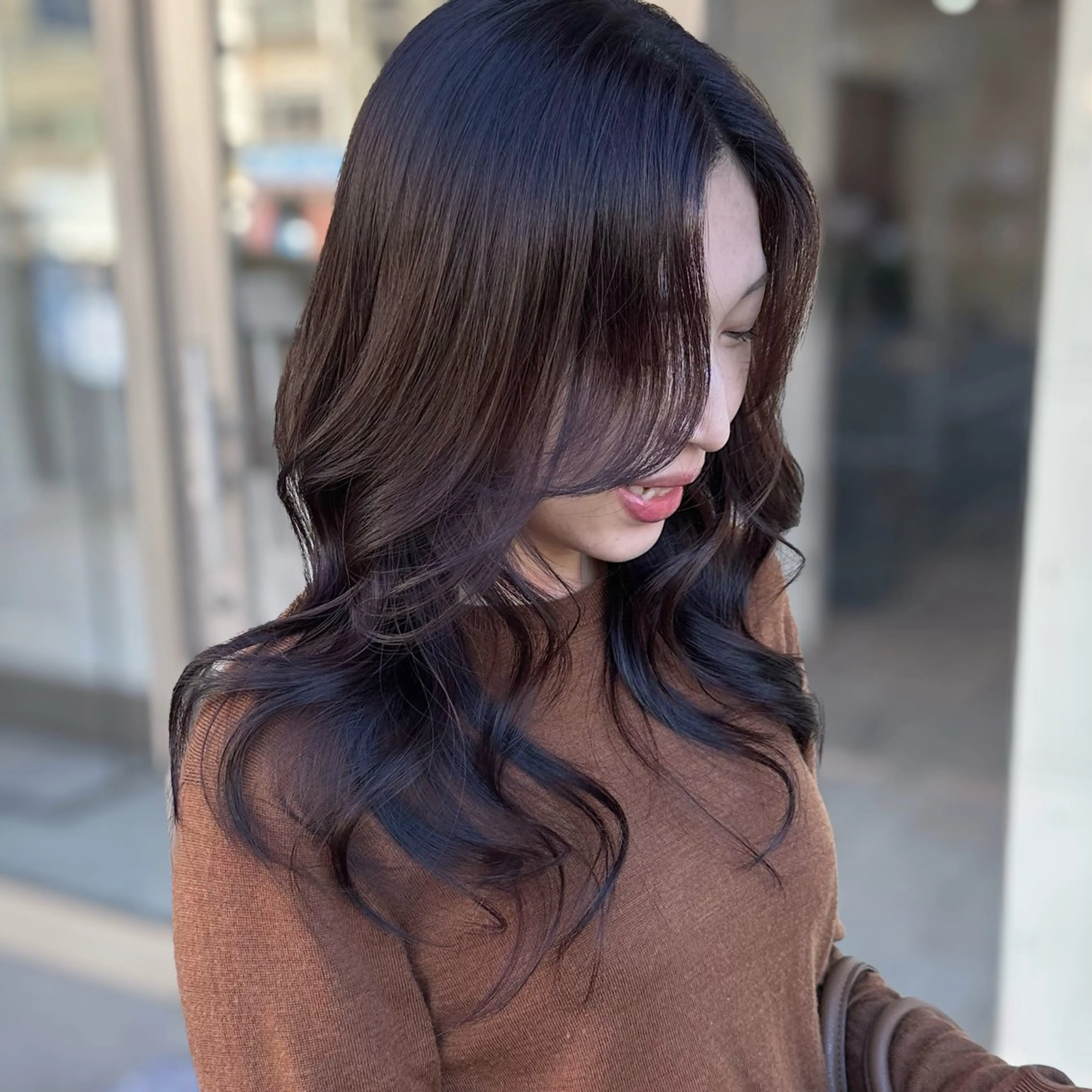 ロング カラー 韓国風ヘア レイヤーカット カット 高橋 みく/ minimのヘアスタイル