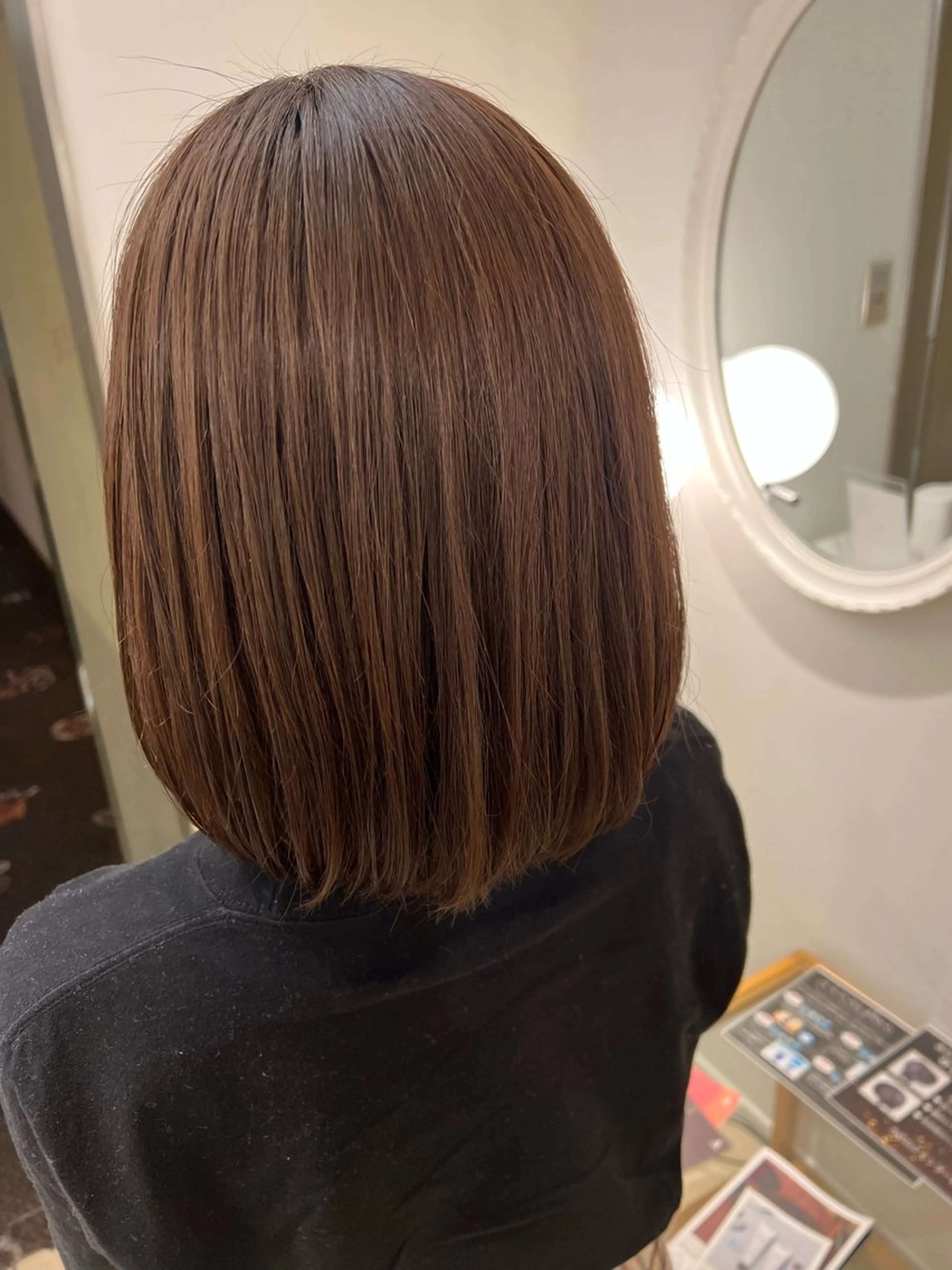 ミディアム 村中 逸紀のヘアスタイル