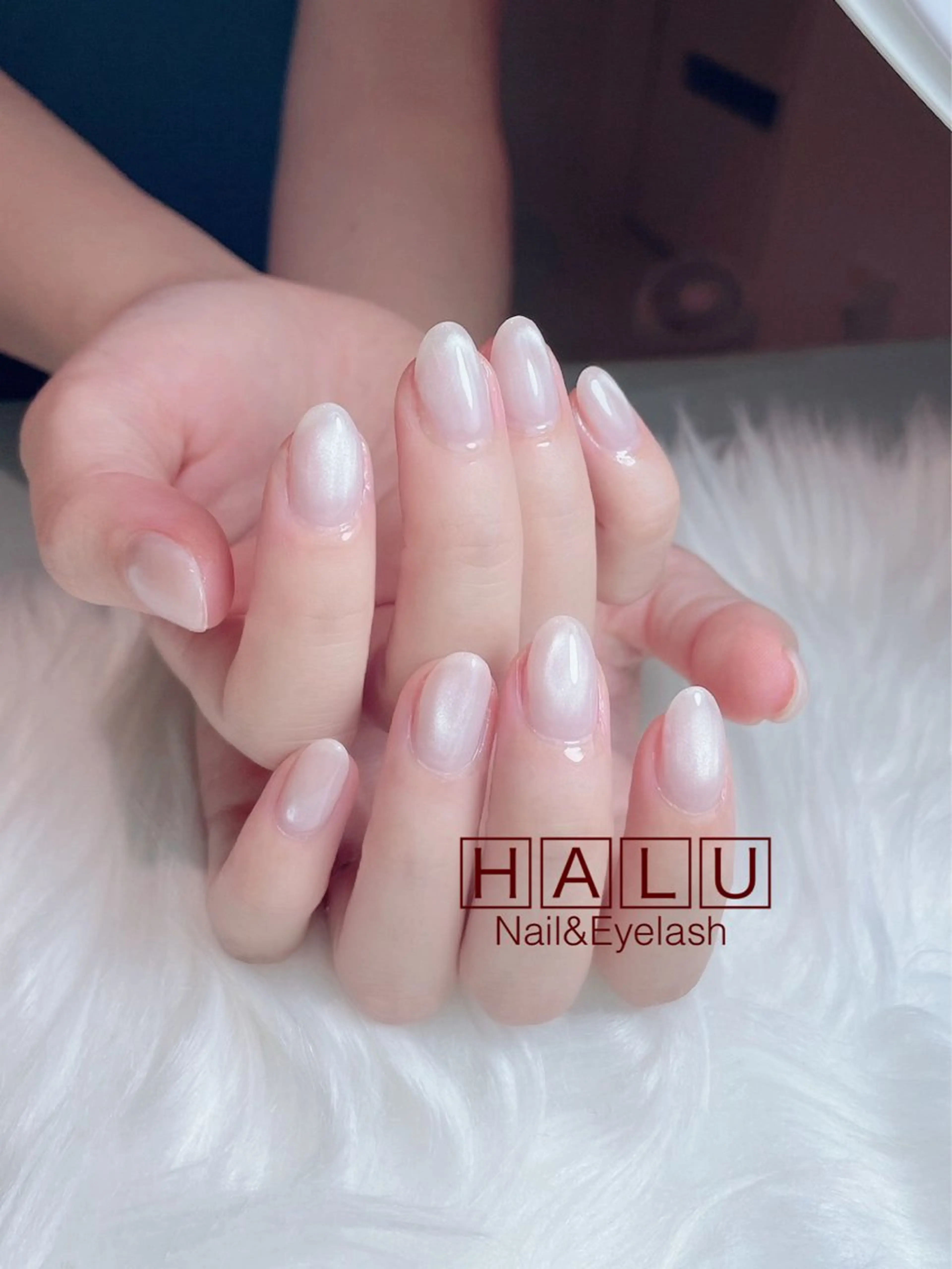 ネイル クリアネイル マグネットネイル ハンドネイル フットネイル HALU ハルのネイルデザイン