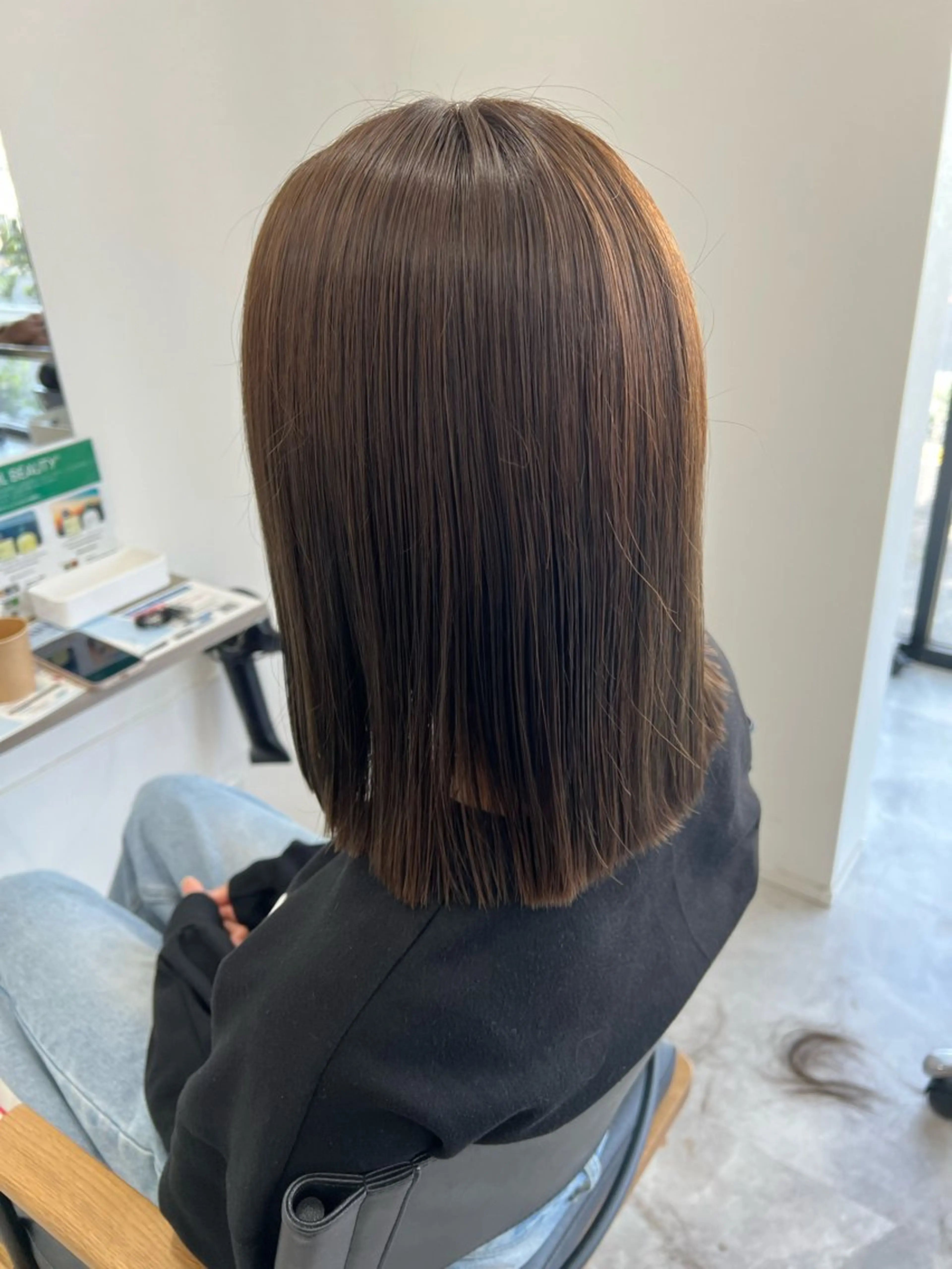 ミディアム 透明感/レイヤー💎 髪質改善/希美のヘアスタイル