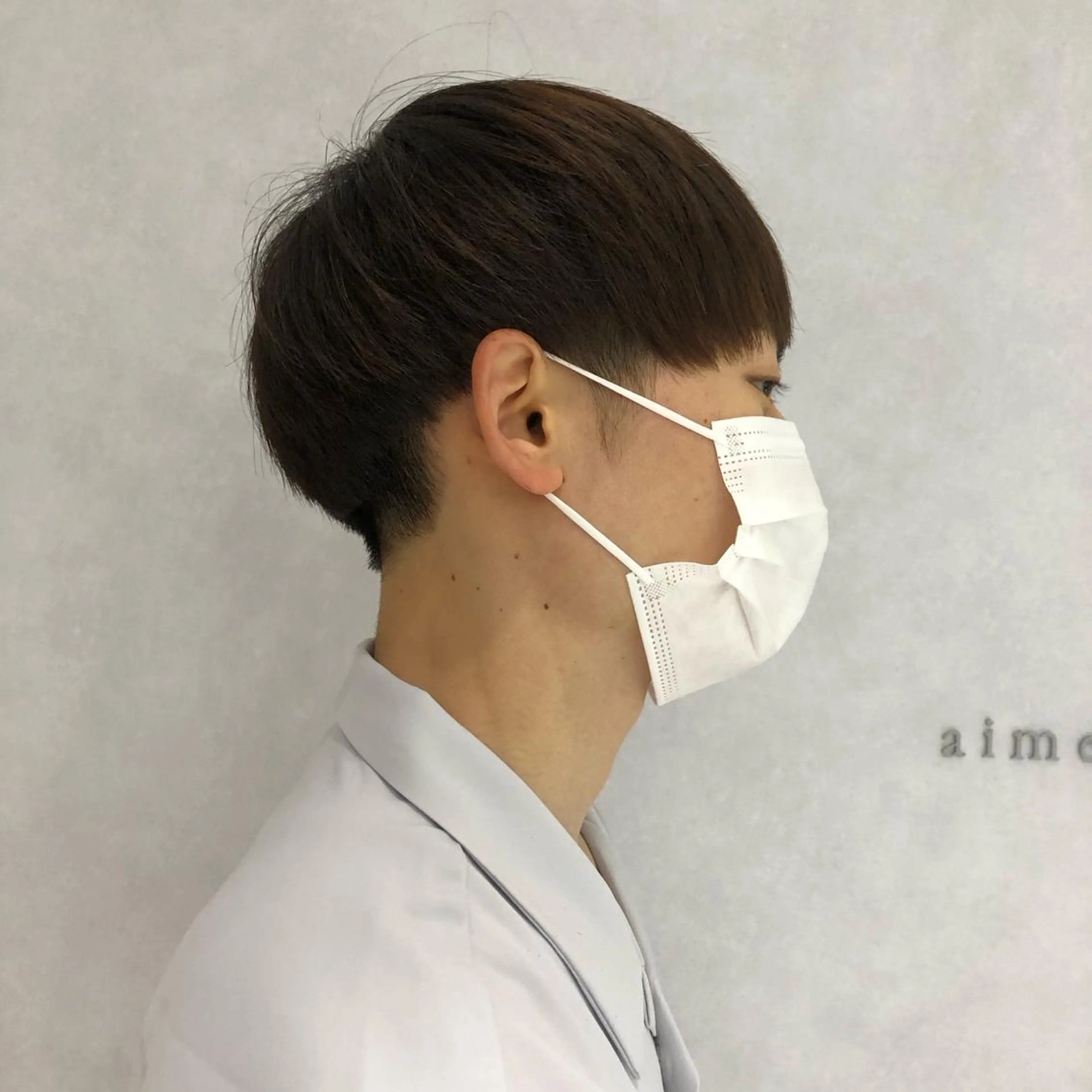 メンズ マッシュ まつい みるのヘアスタイル