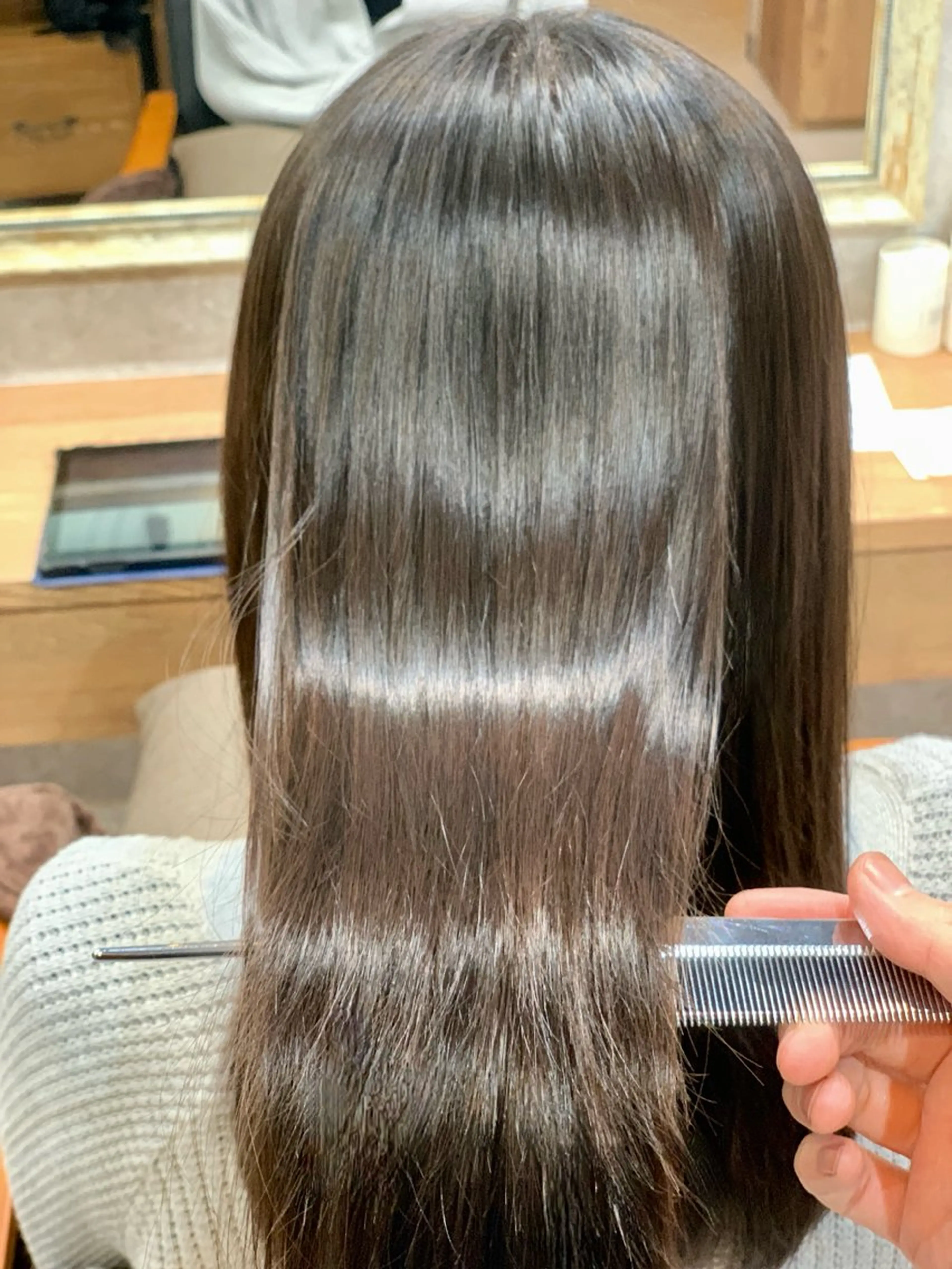 【最高級】カット＋カラー＋髪質改善トリートメントの写真